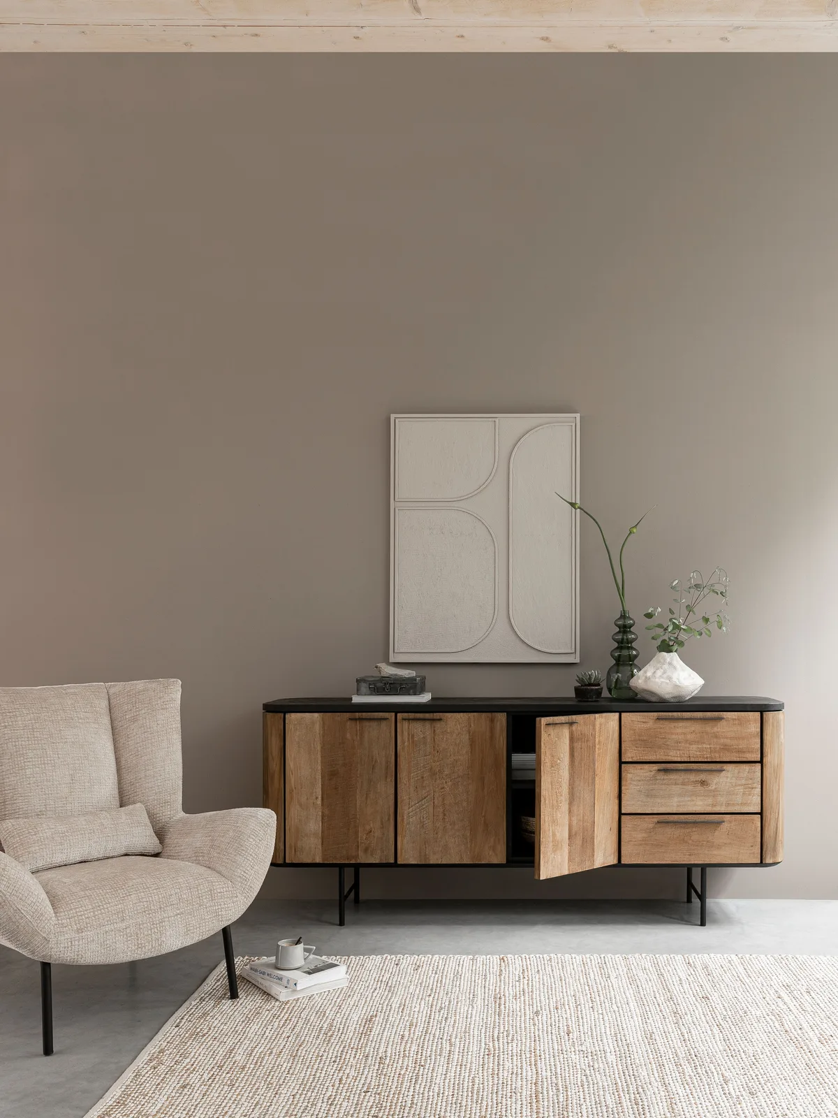 Wall decoration Lorcan Cream - MUST Living