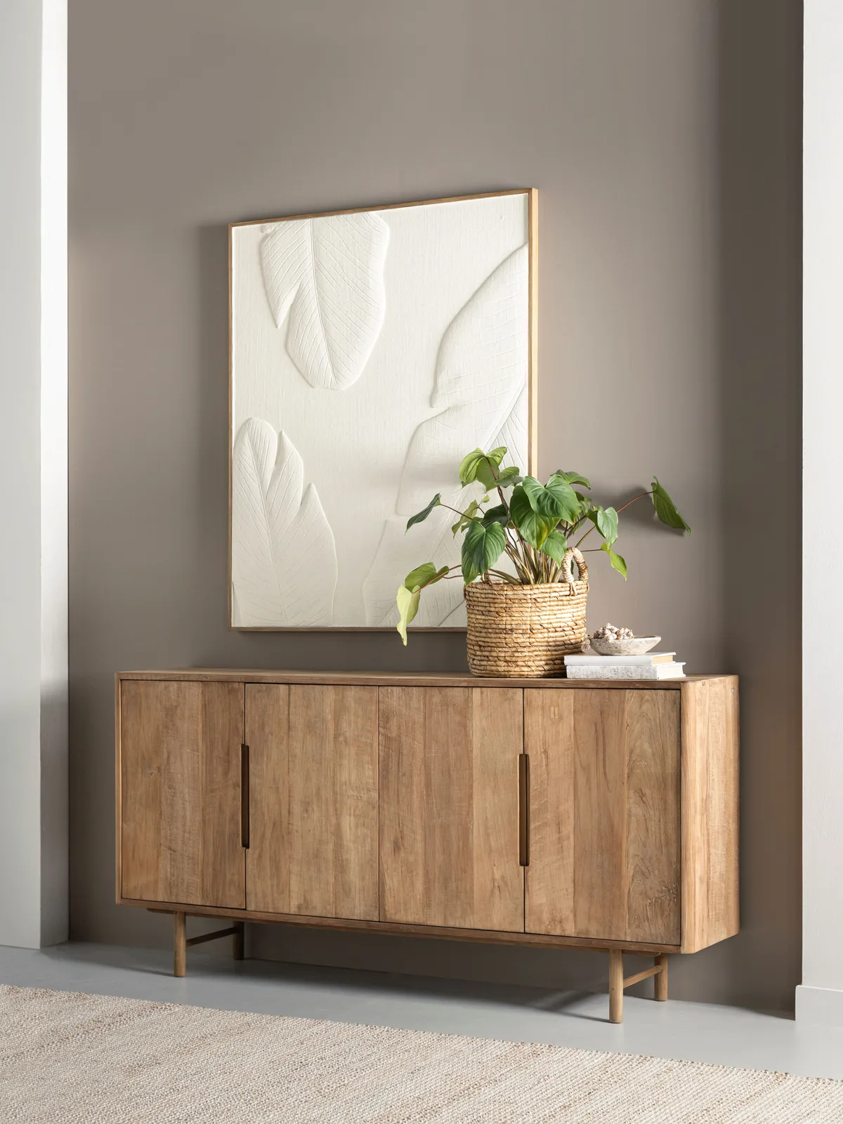 Indian Banana Leaf Wall Decoration - MUST Living