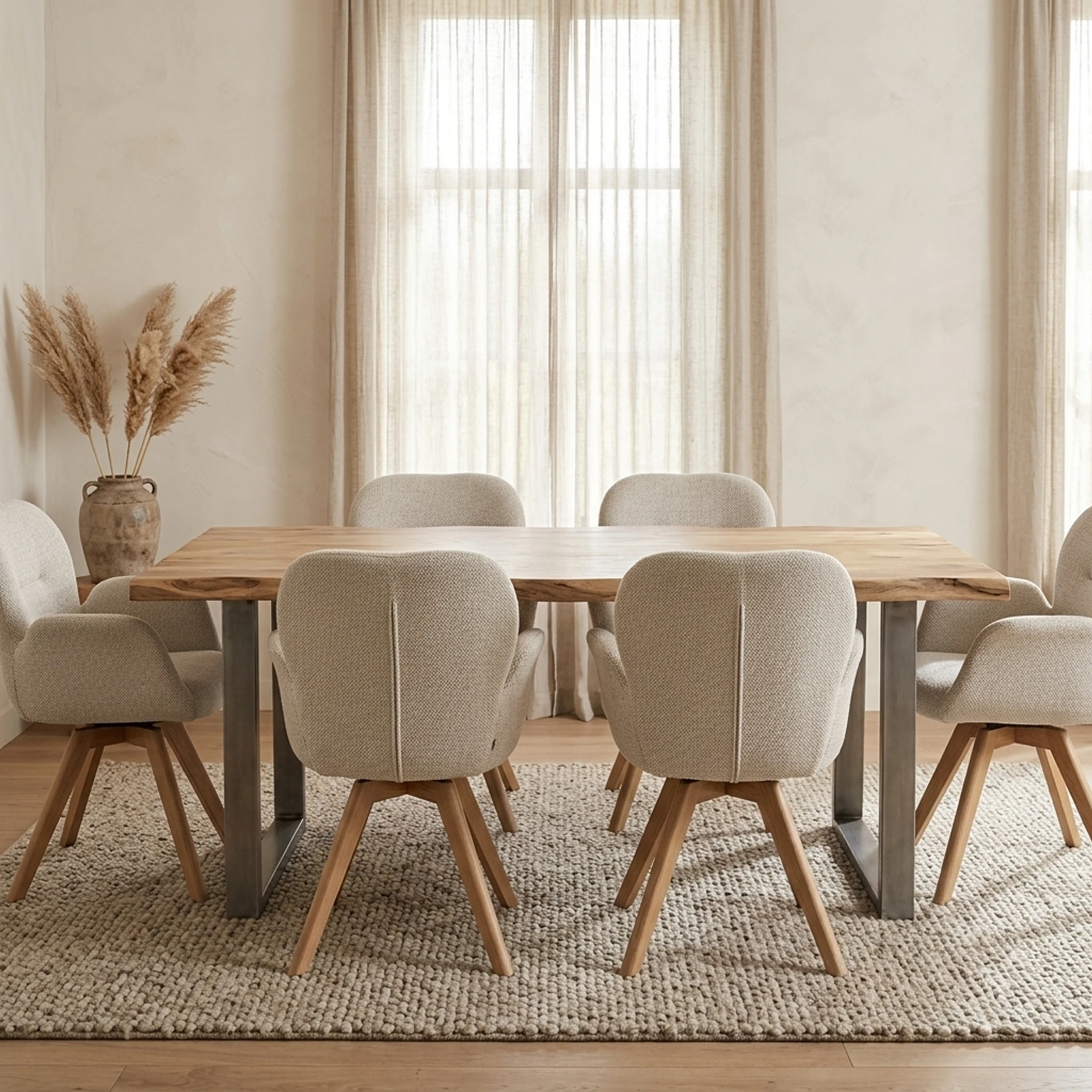 Eetkamer Tafelblad Mango Live Edge 180 - Benoa