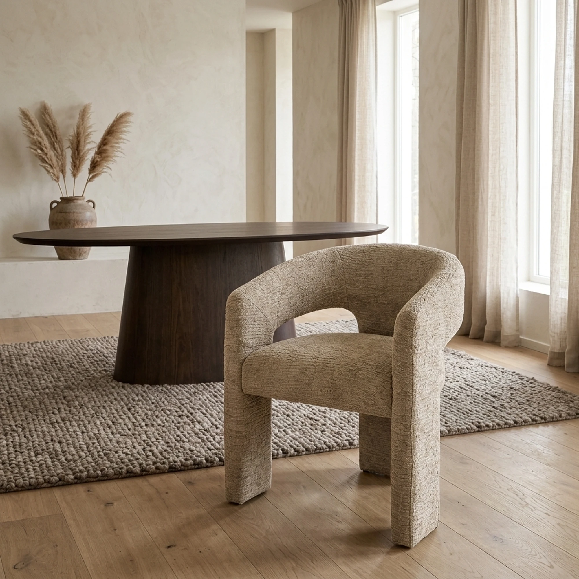 Eetkamerstoel Belle desert fusion brandvertragend - Richmond Interiors