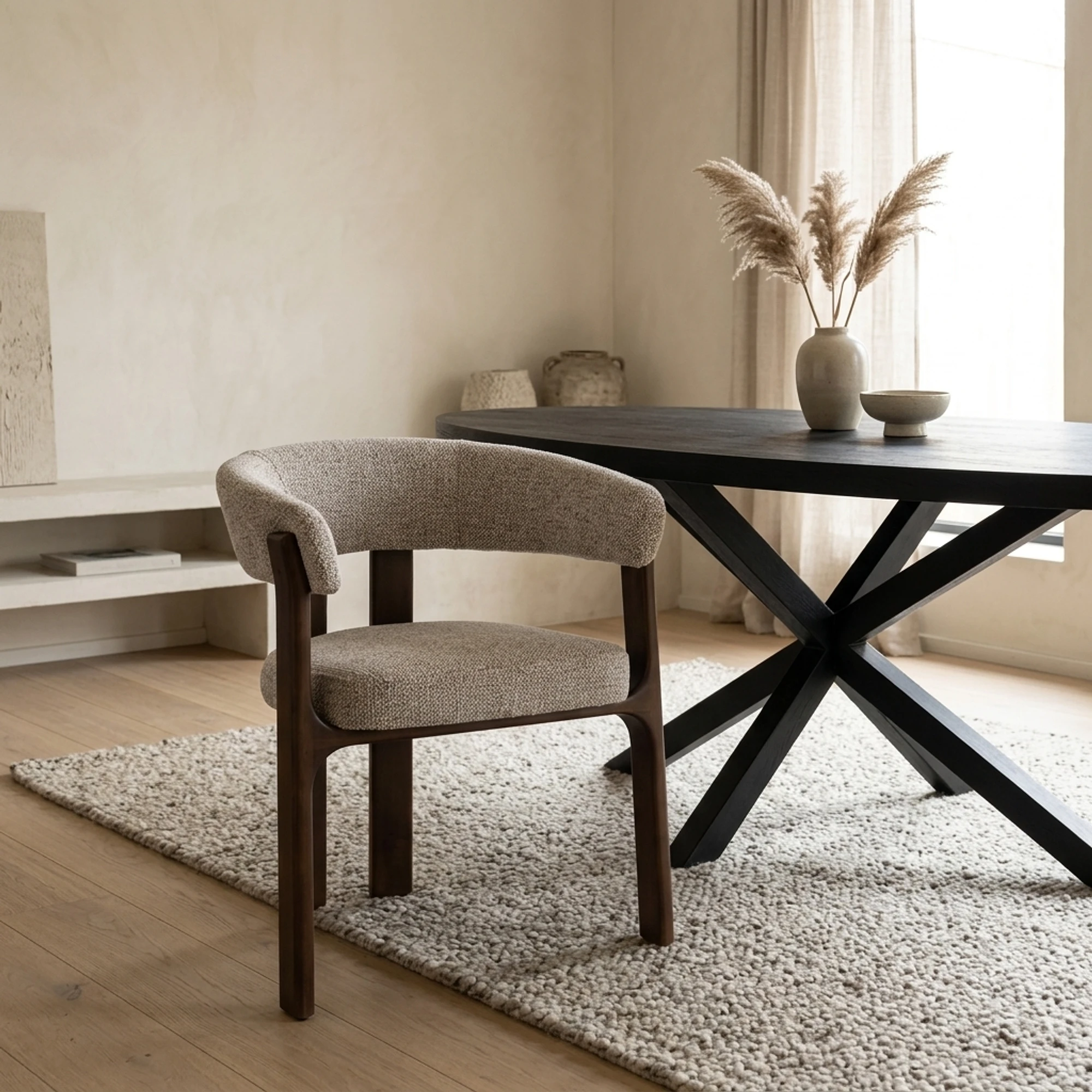 Esszimmerstuhl Contigo mocca fancy - Richmond Interiors