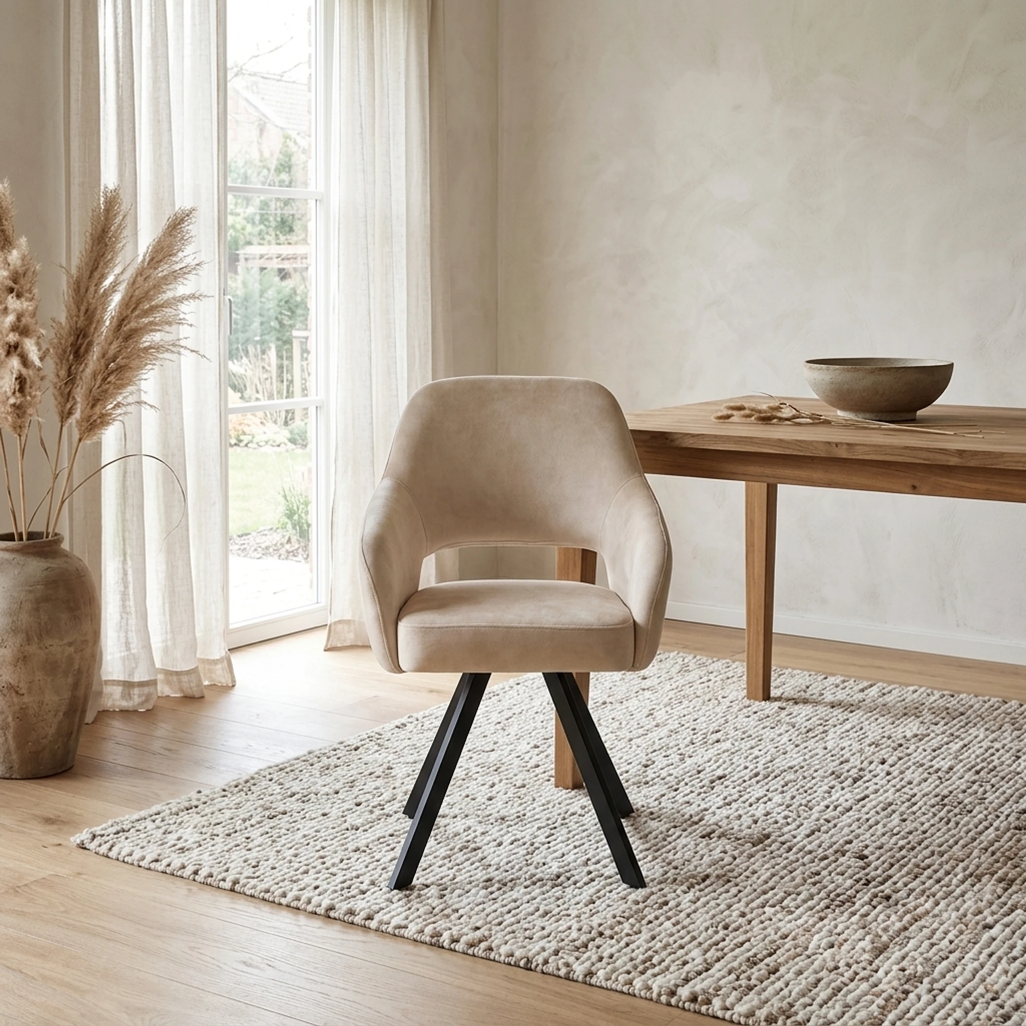 Dining Chair Emilie Adore 10 Oyster - Benoa