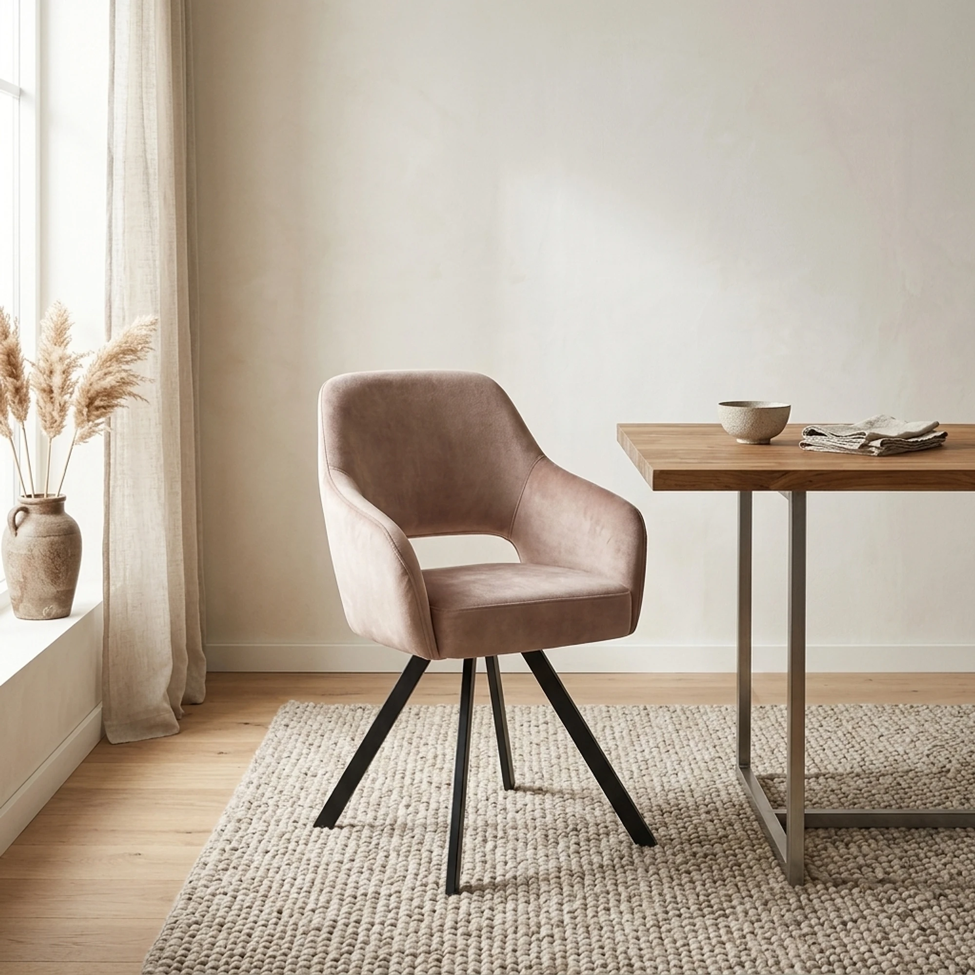 Dining Chair Emilie Adore 12 Taupe - Benoa