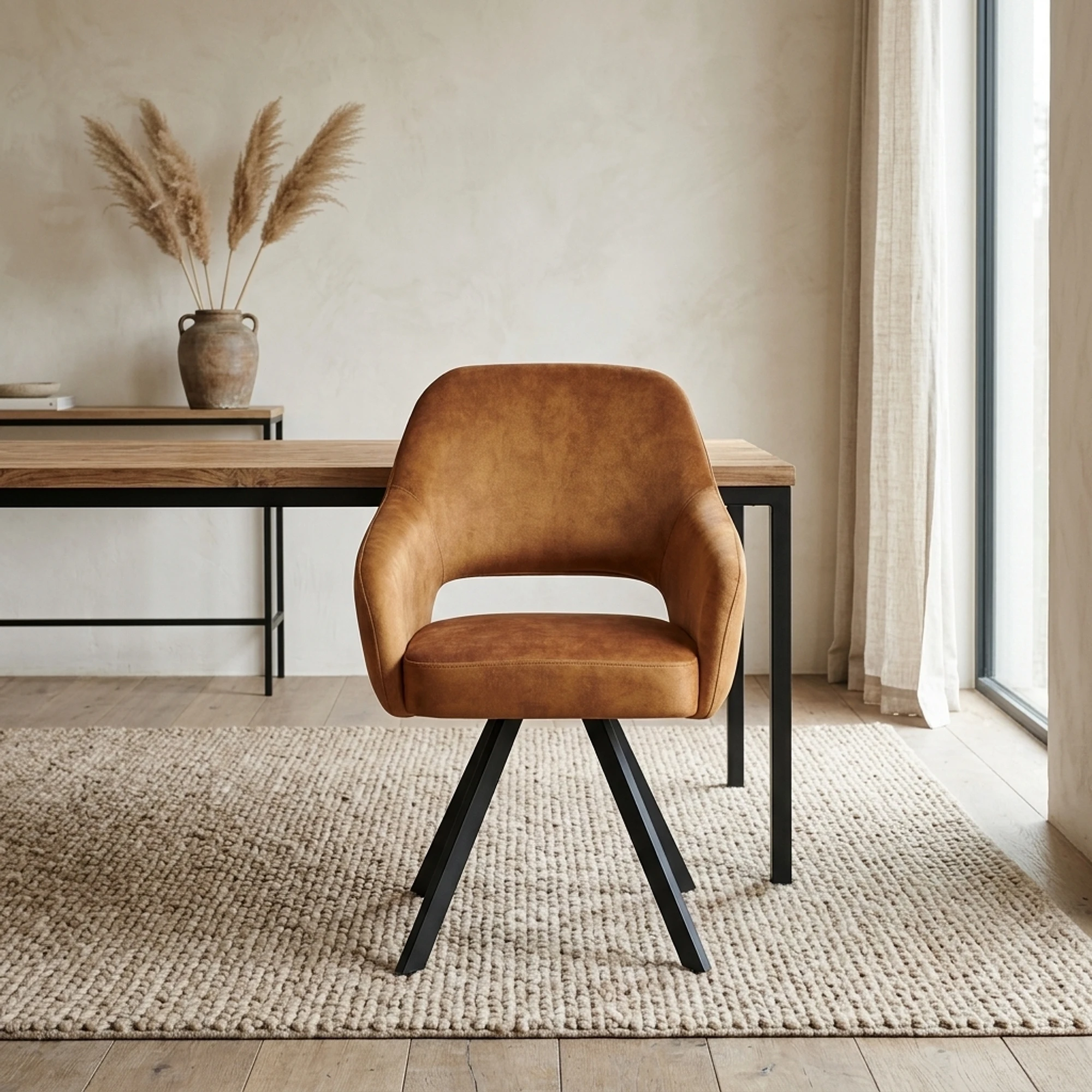 Dining Chair Emilie Adore 15 Cognac - Benoa