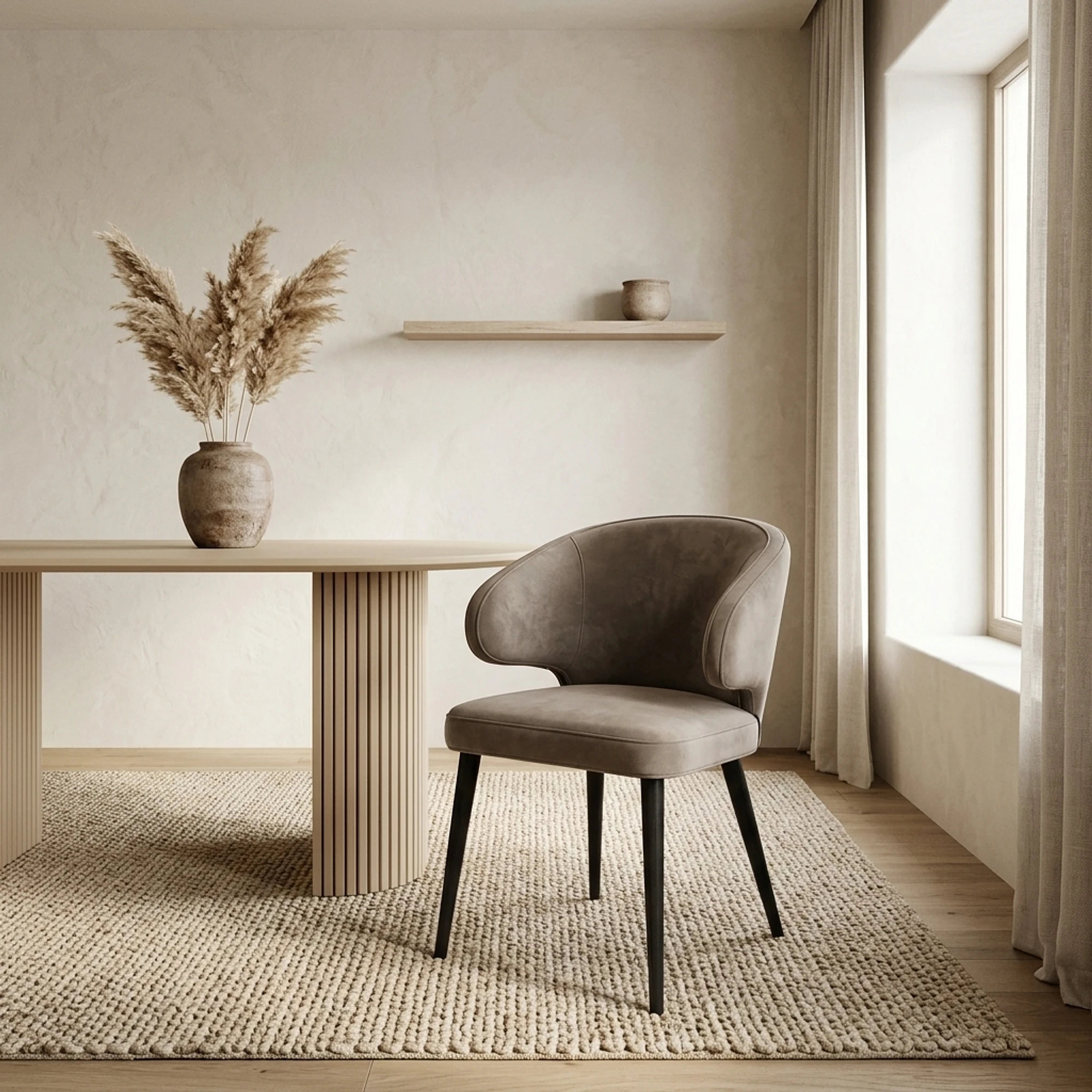 Esszimmerstuhl Indigo stone velvet - Richmond Interiors