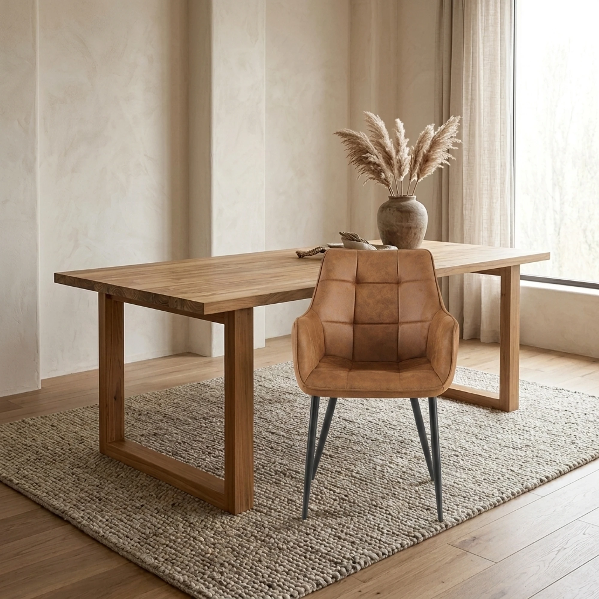 Dining Chair Lucille Arm CEP 01 Cognac - Benoa