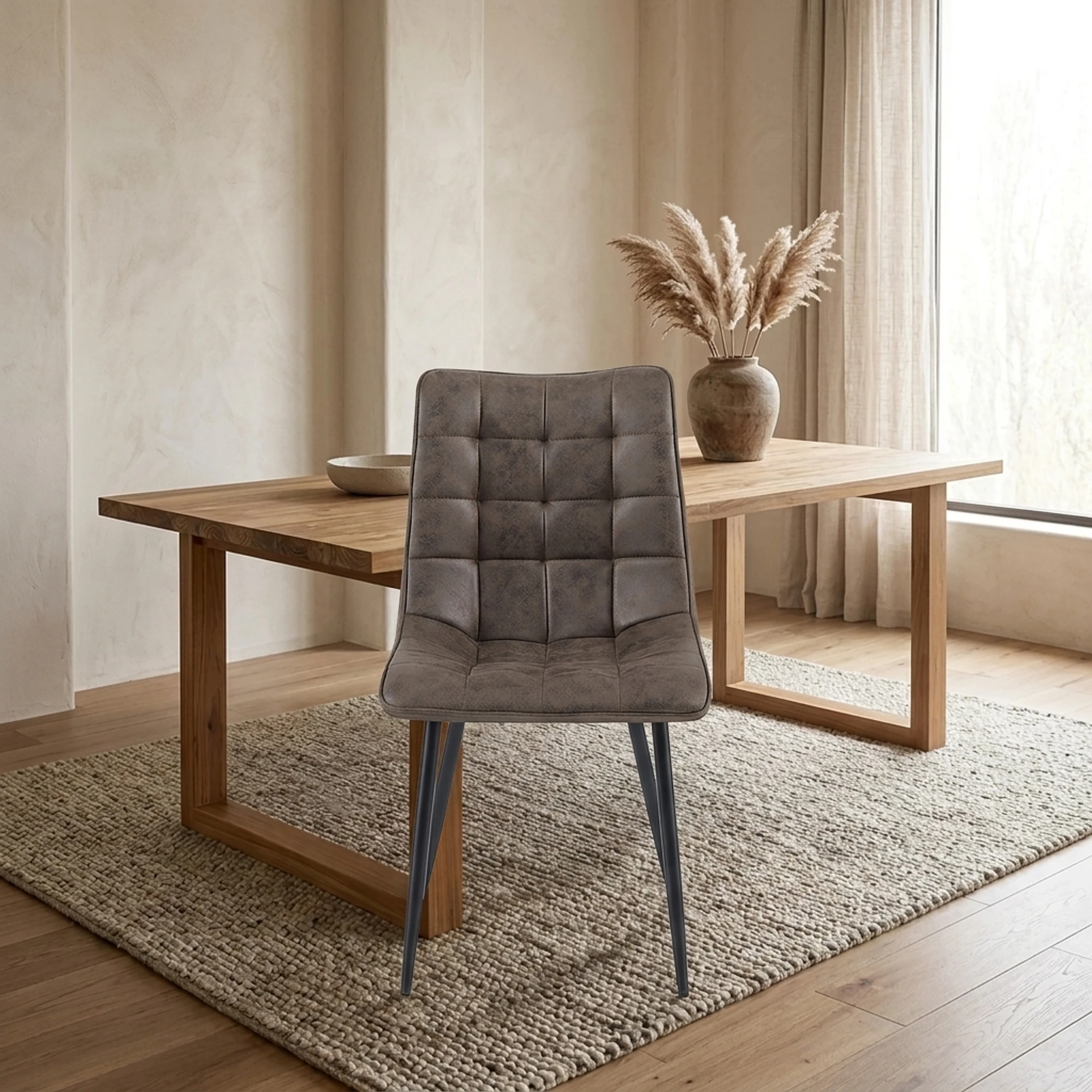Lucille CEP 08 Dining Chair Light Brown - Benoa