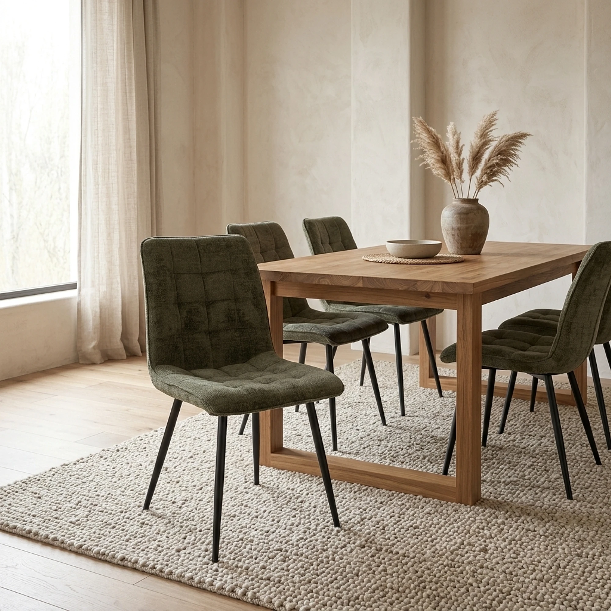 Dining Chair Lucille Perfect Harmony 39 Green - Benoa