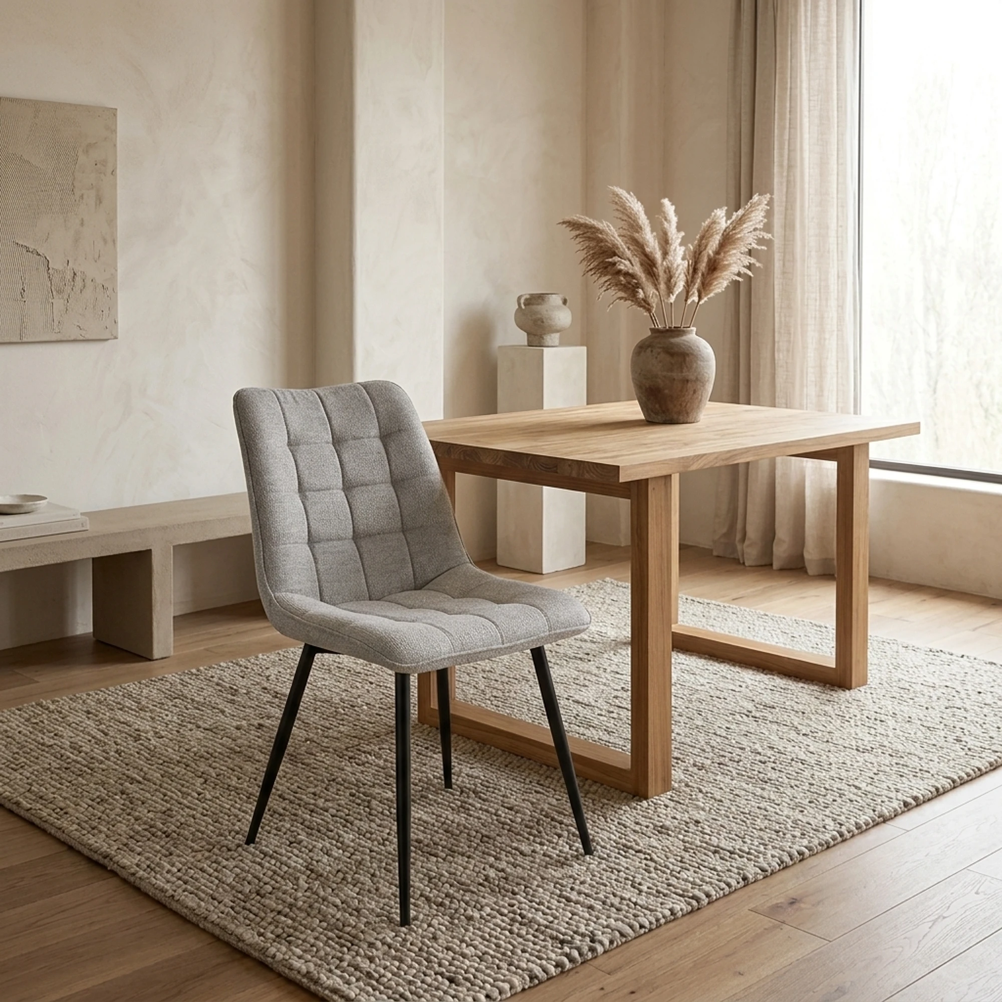 Dining Chair Lucille Perfect Harmony 82 Grey - Benoa