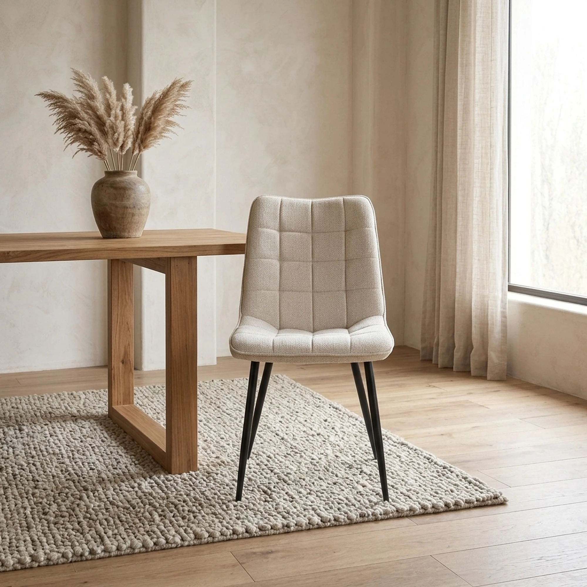 Dining Chair Lucille Perfect Harmony Beige - Benoa