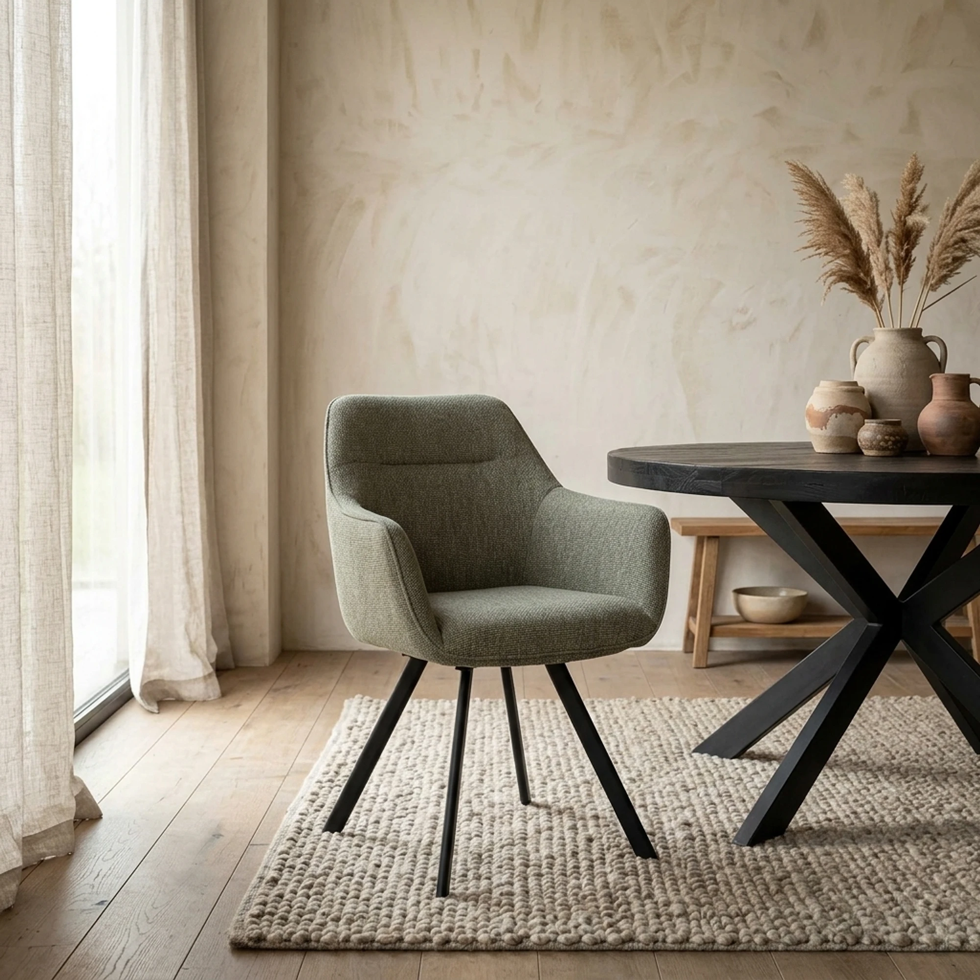 Dining Chair Martijn | in stock - Wildeboer & van der Weide