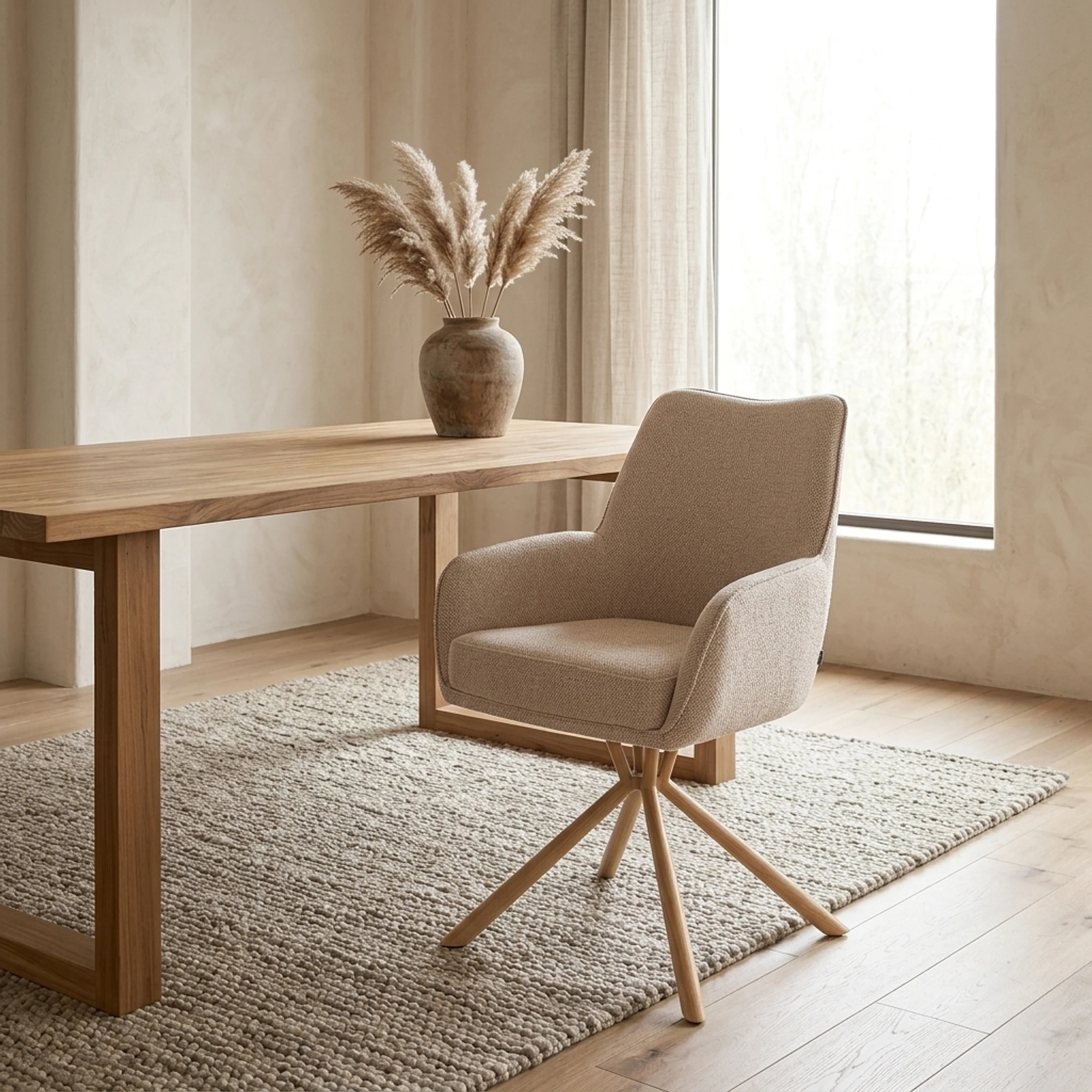 Dining Chair Max Lukka 06 (Textiel) - Benoa
