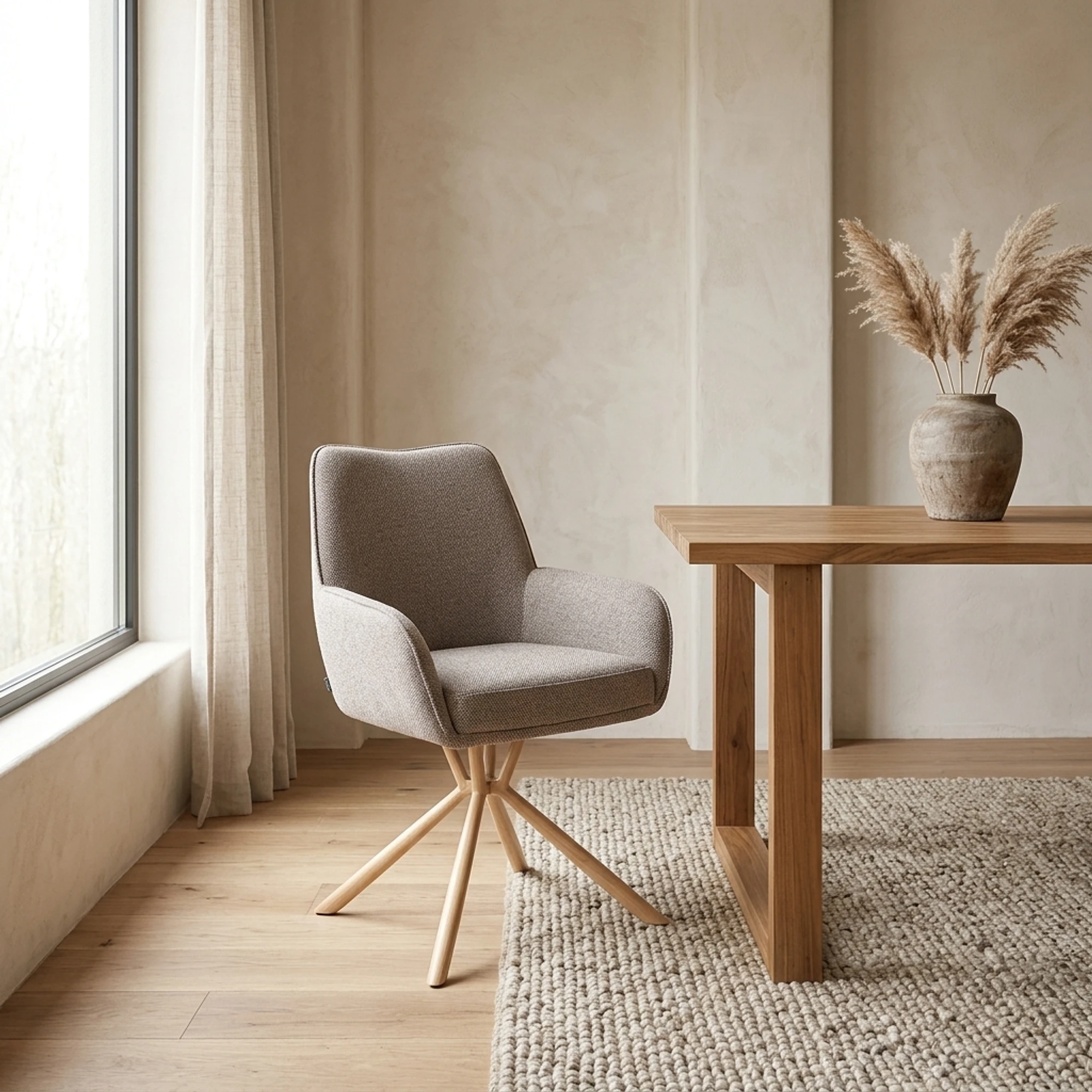 Dining Chair Max Lukka 20 (Textiel) - Benoa