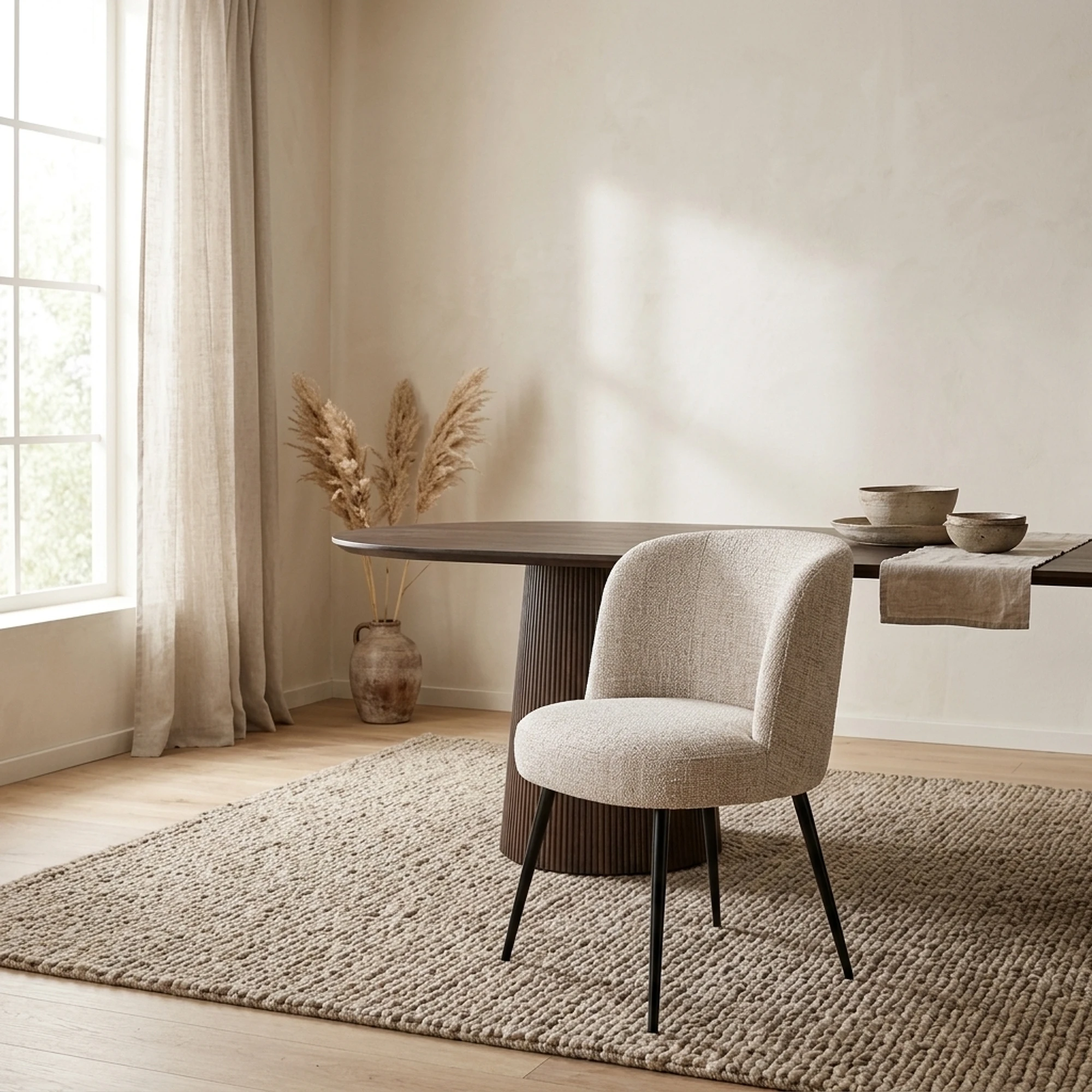 Eetkamerstoel Morton natural renegade - Richmond Interiors