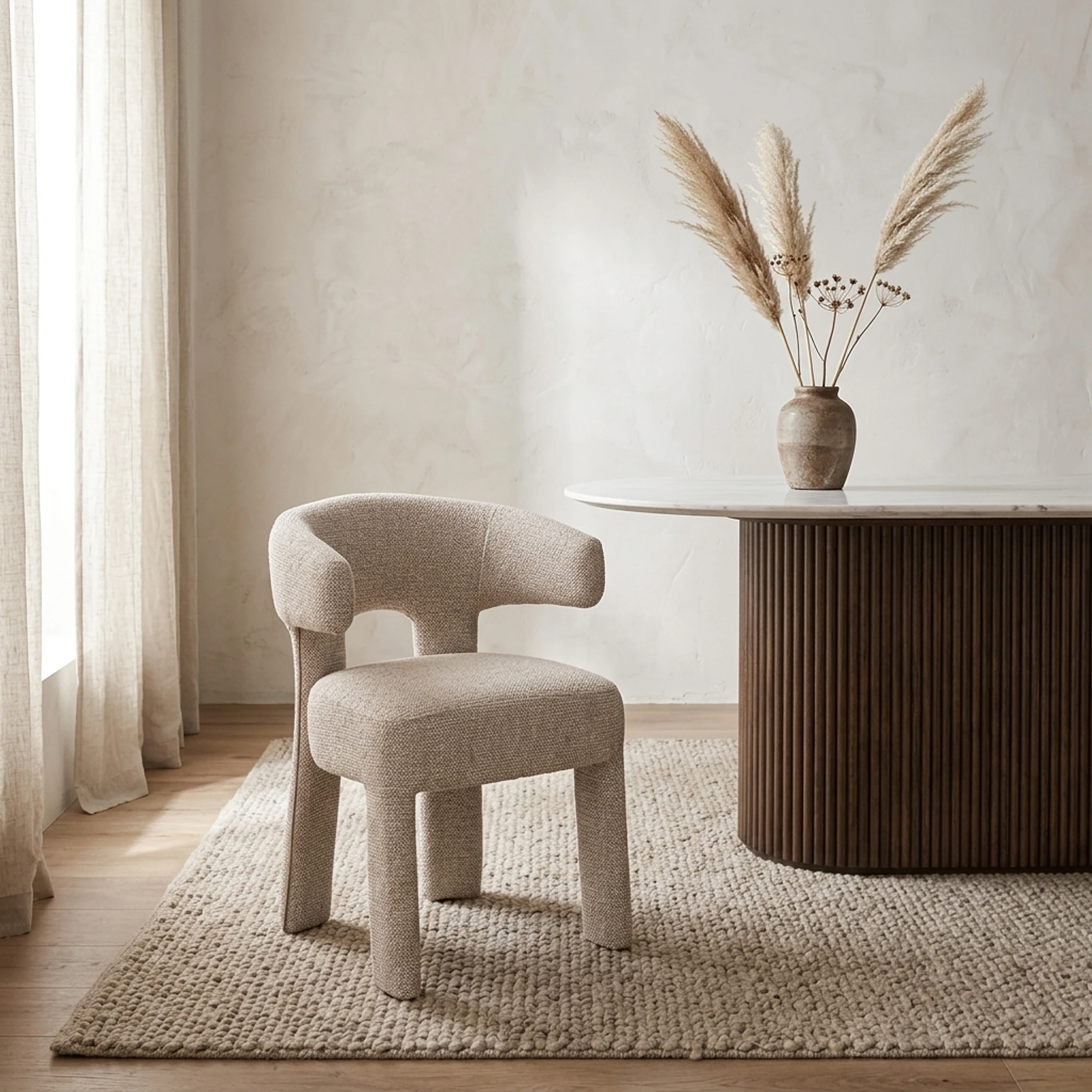 Eetkamerstoel Nerio natural fancy - Richmond Interiors