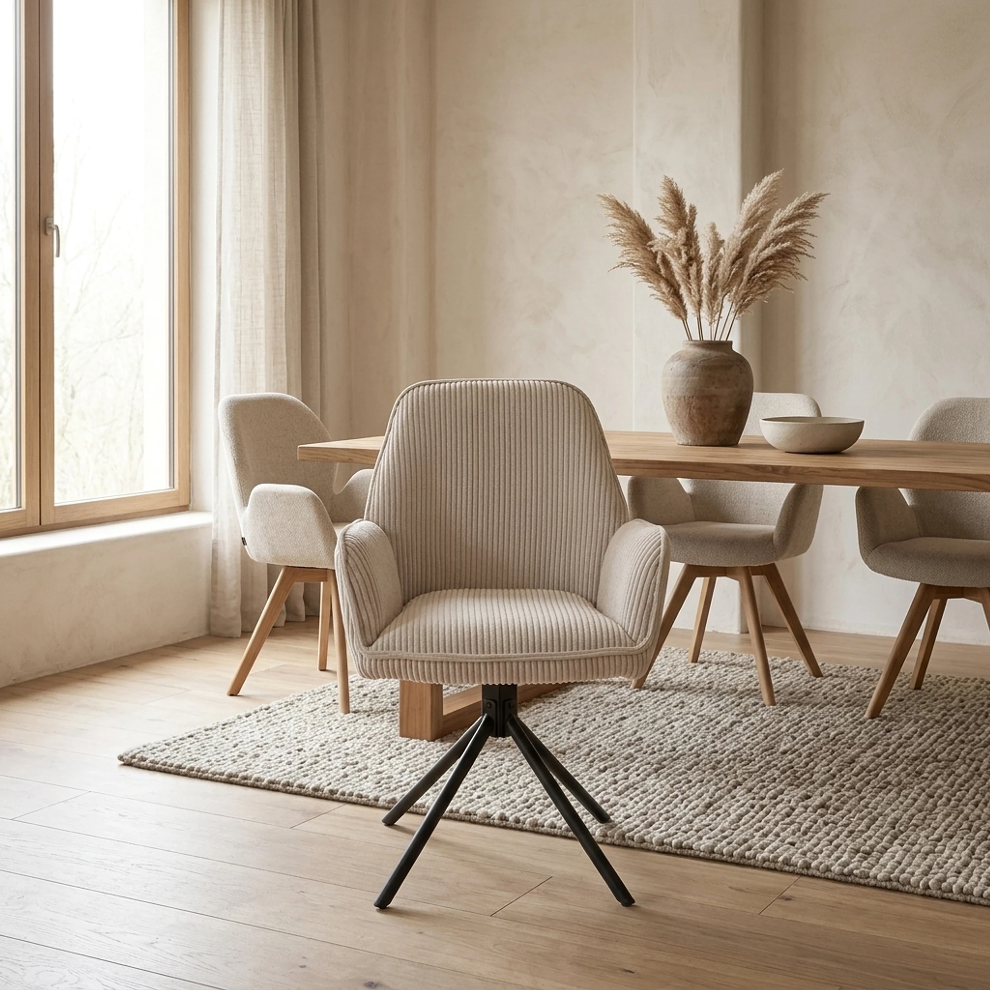 Dining Chair Noah Hyper 23 Taupe - Benoa