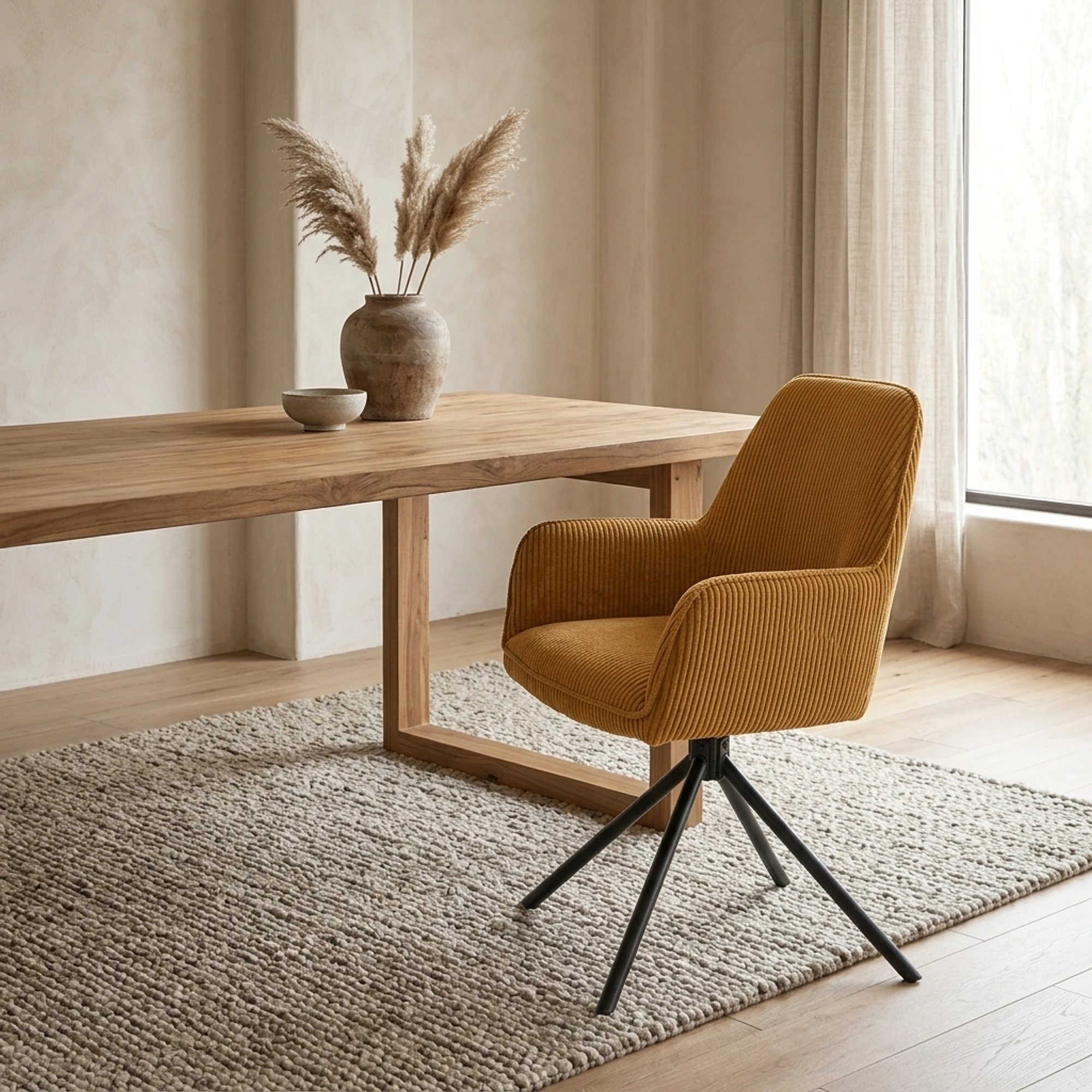 Dining Chair Noah Hyper 66 Curry - Benoa