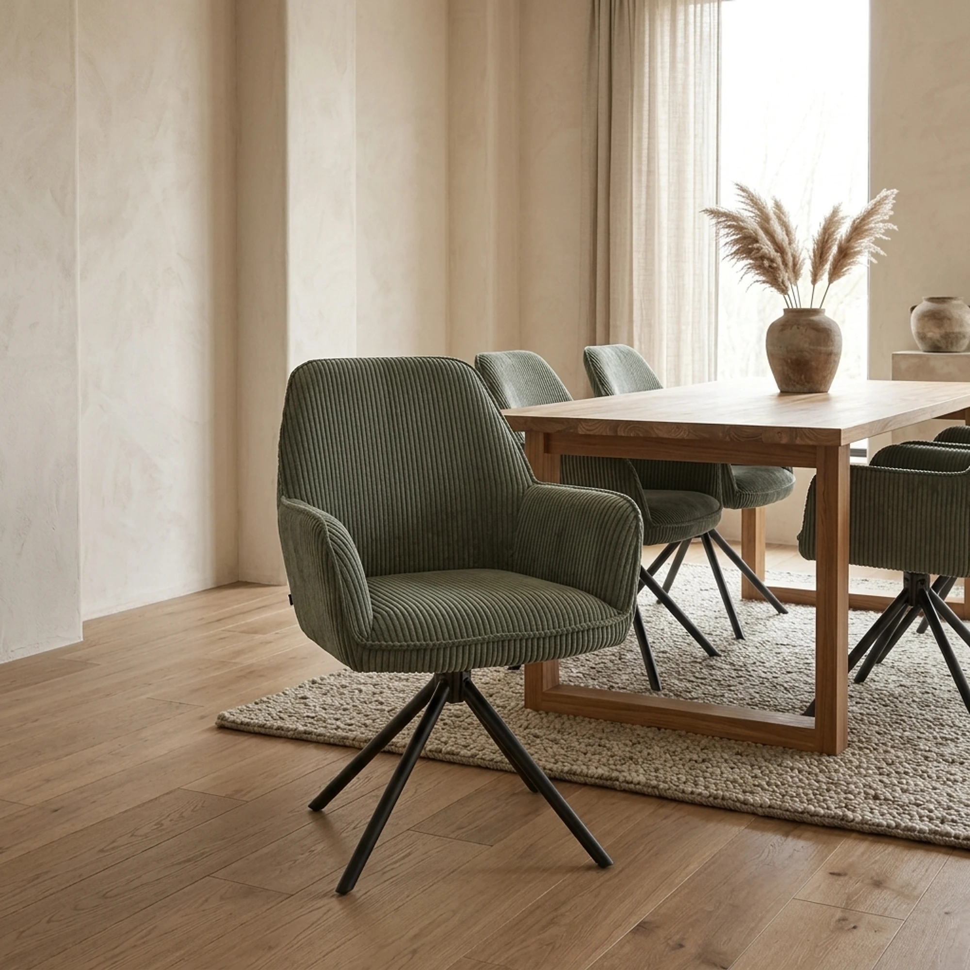 Dining Chair Noah Hyper 77 Dark Green - Benoa