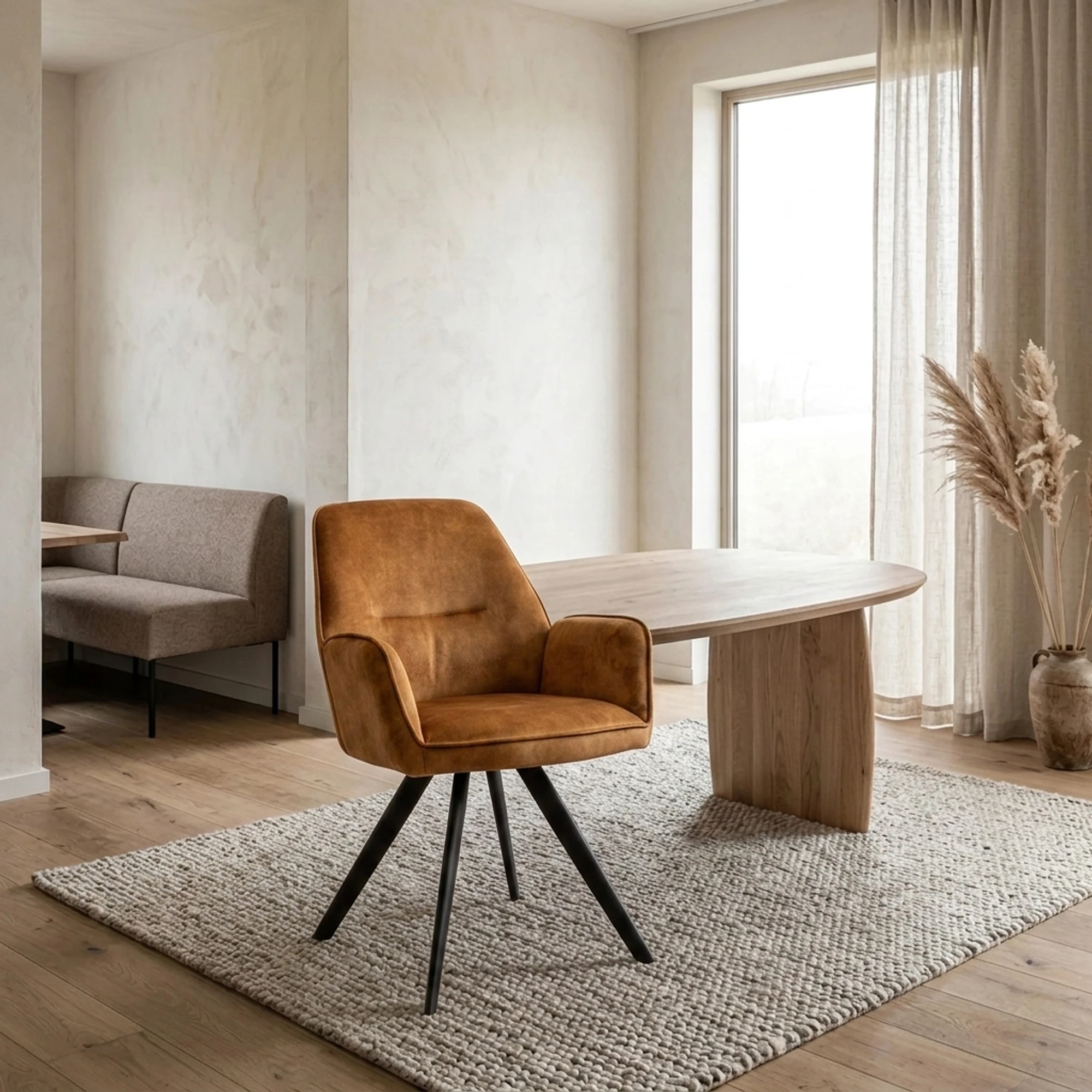 Eetkamerstoel Nova Goud Velvet - Starfurn