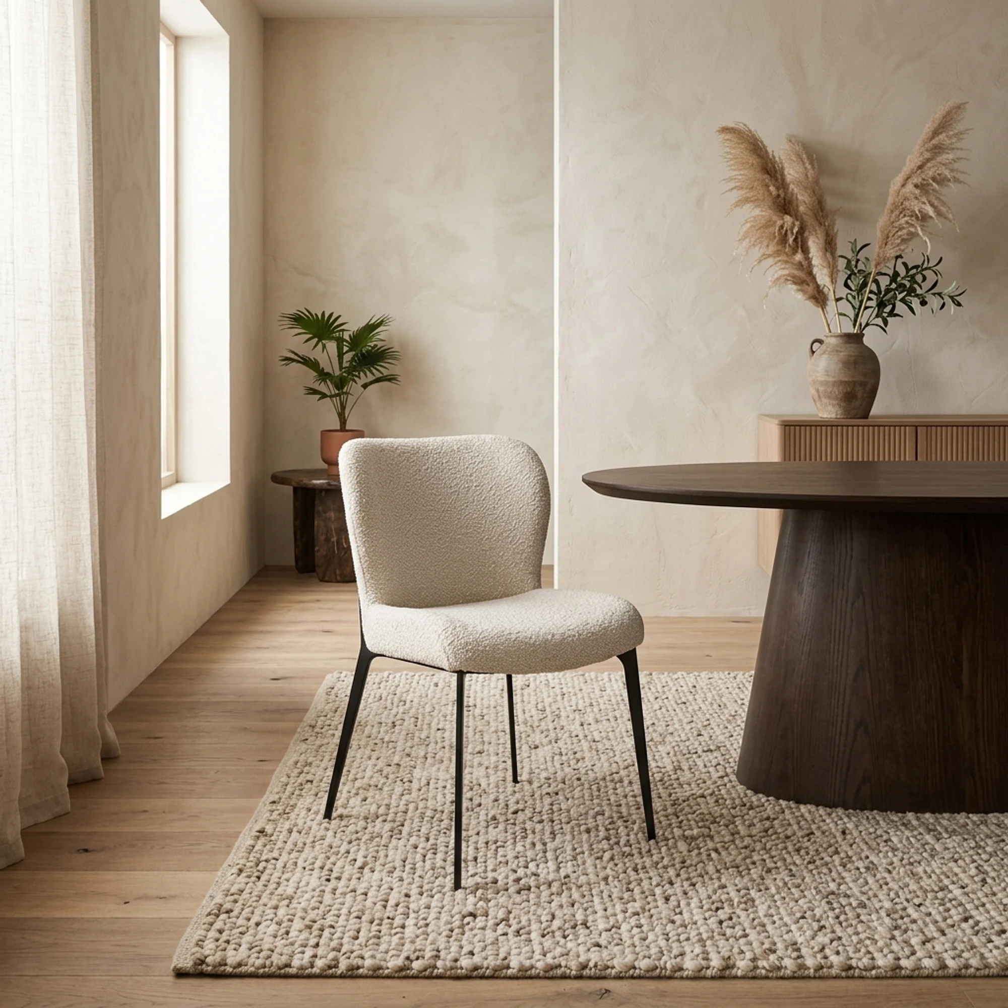 Eetkamerstoel Sergio natural linear - Richmond Interiors
