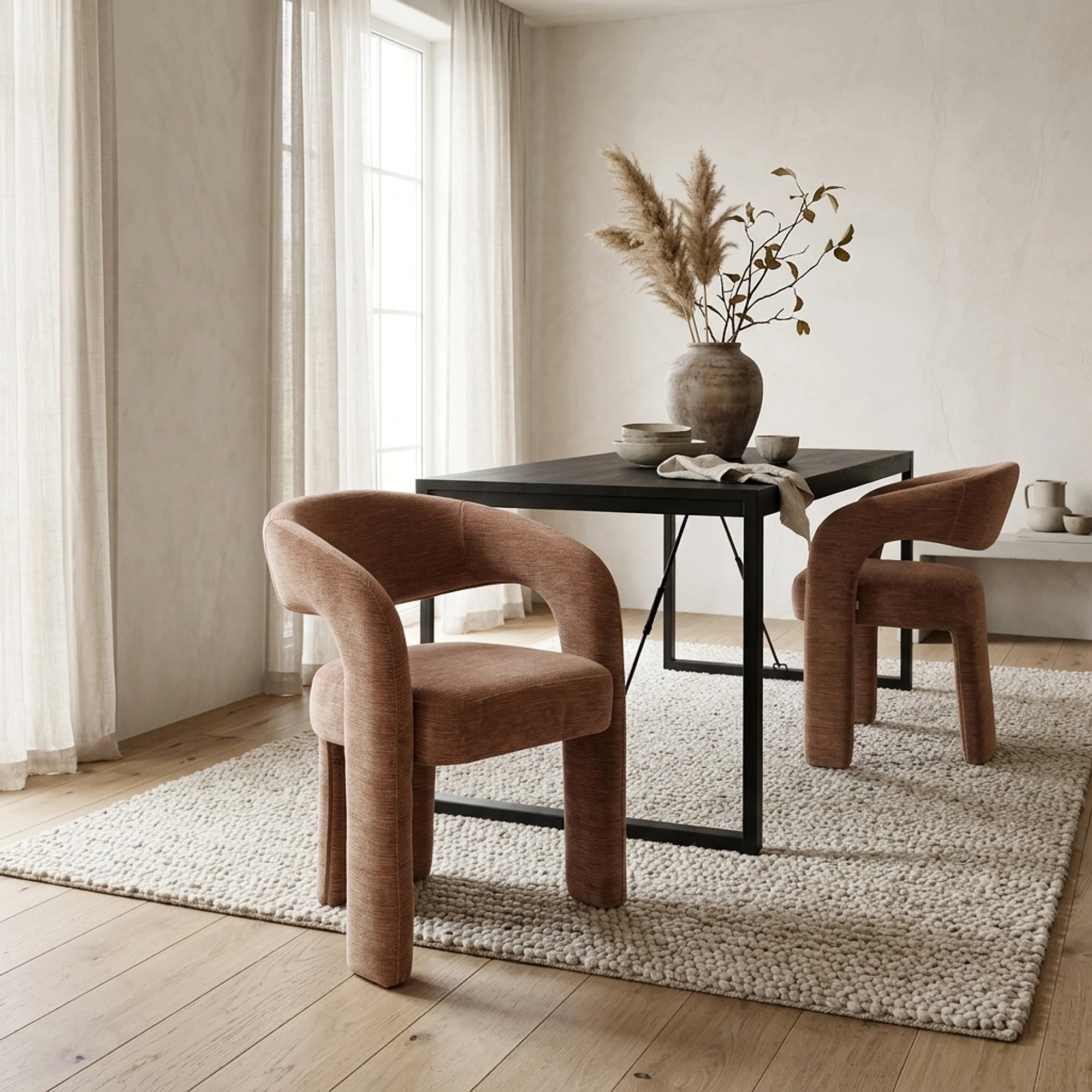 Eetkamerstoel Soho Be straight mocha mousse - Richmond Interiors