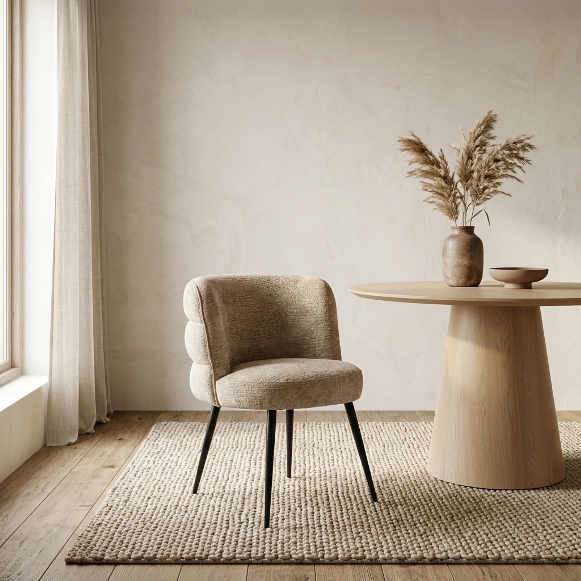 Esszimmerstuhl Stella desert fusion feuerhemmend - Richmond Interiors
