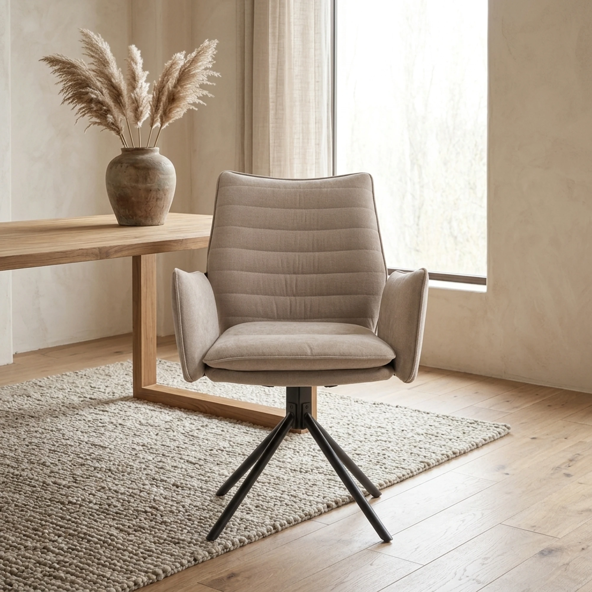 Dining Chair Tim Maloy 31 Beige - Benoa