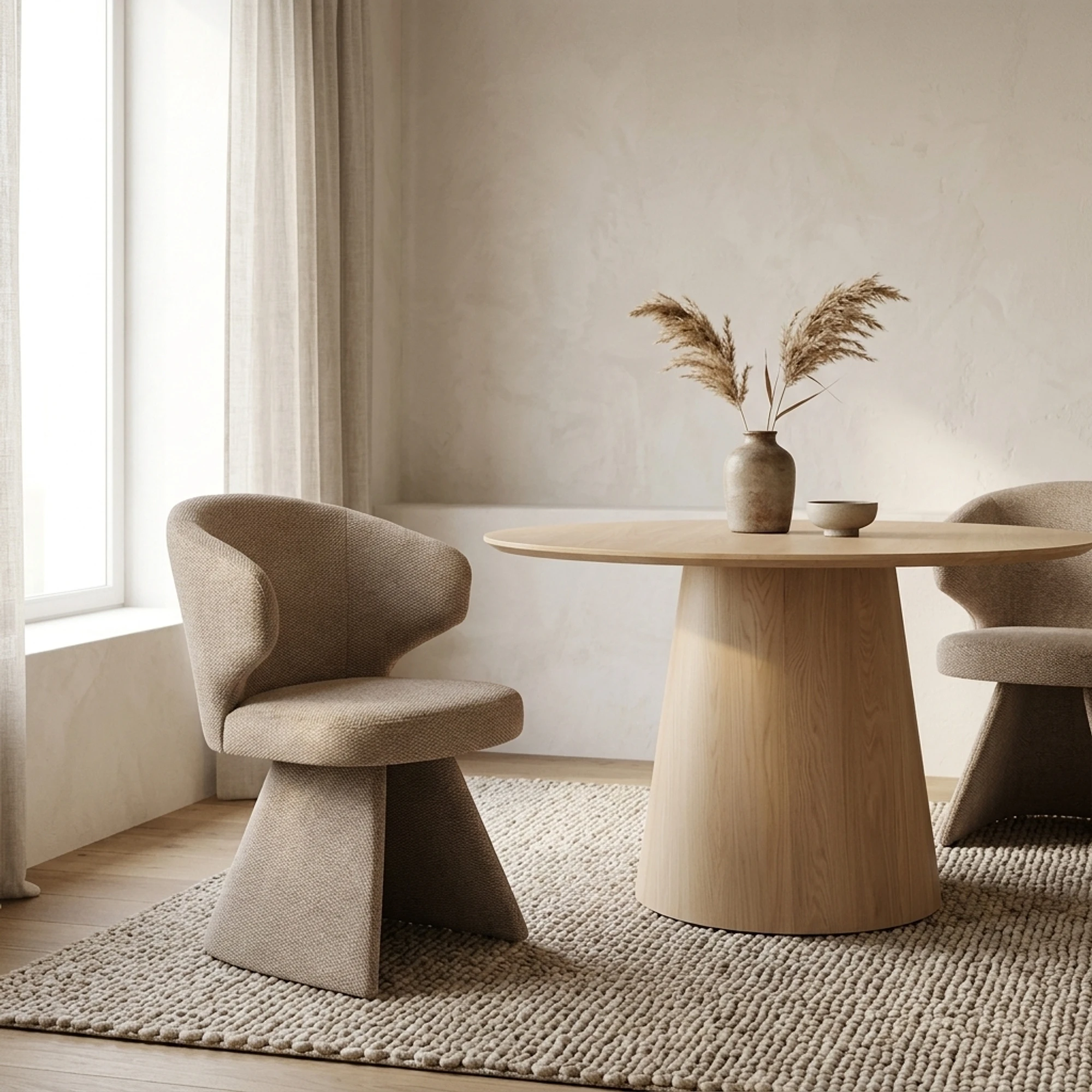 Eetkamerstoel Zenith mocca boldweave - Richmond Interiors