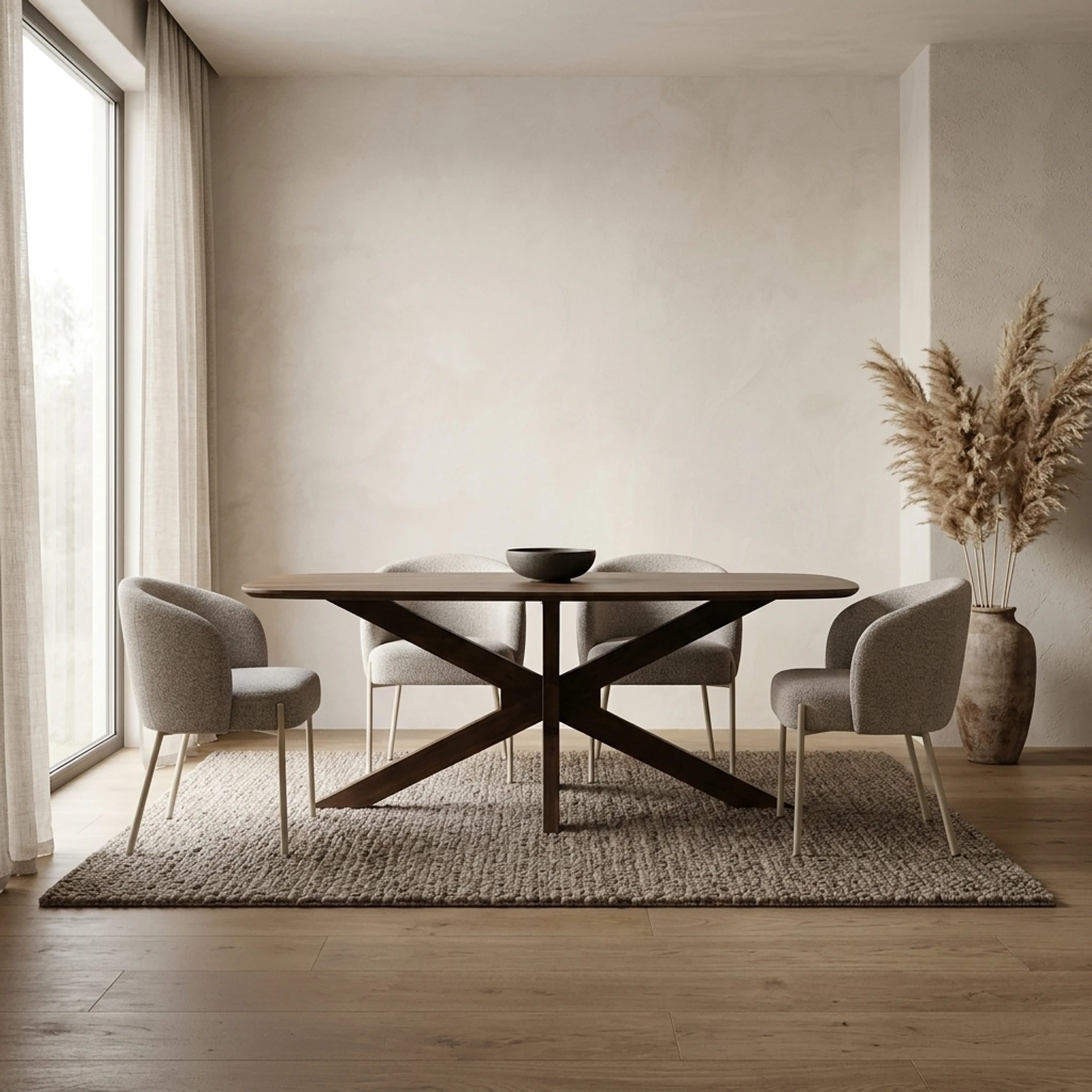 Esstisch Capricorn dänisch oval 180 cm (Marron Brown) - My Sons
