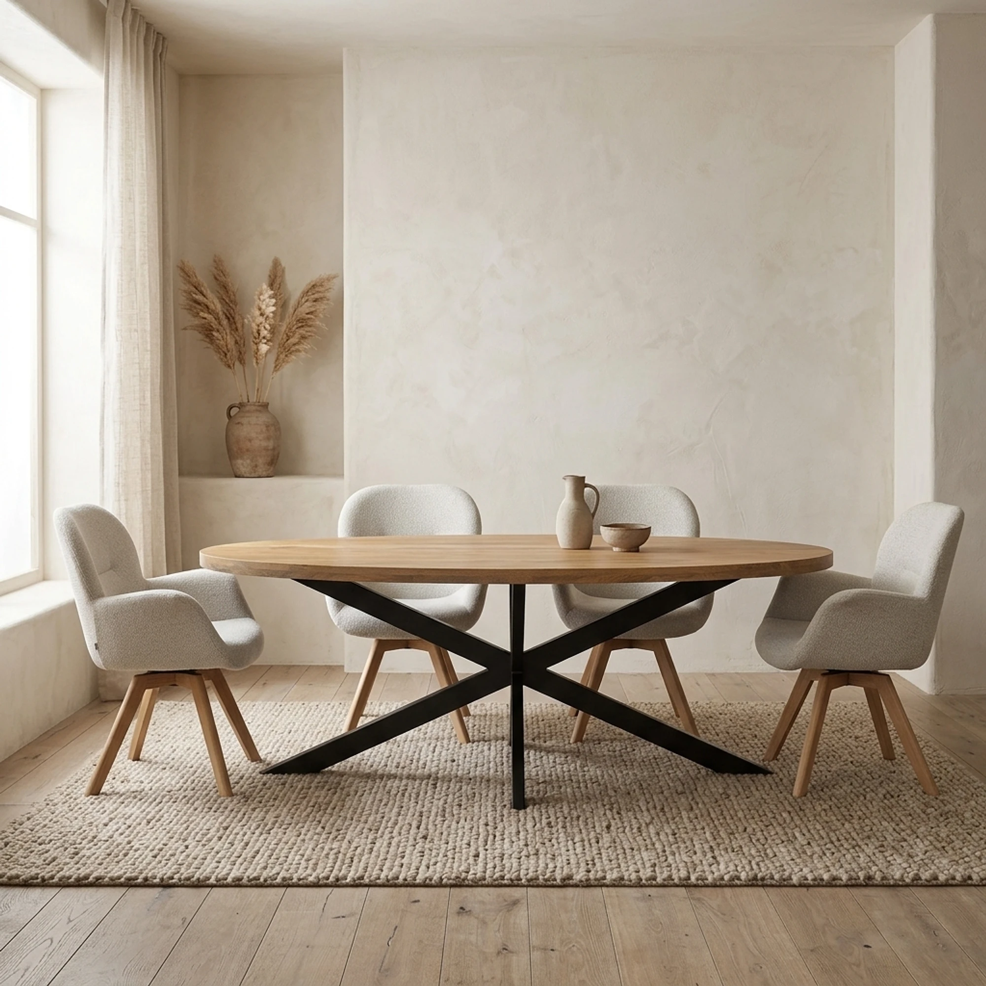 Ellips Dining Table 25+25 - Benoa