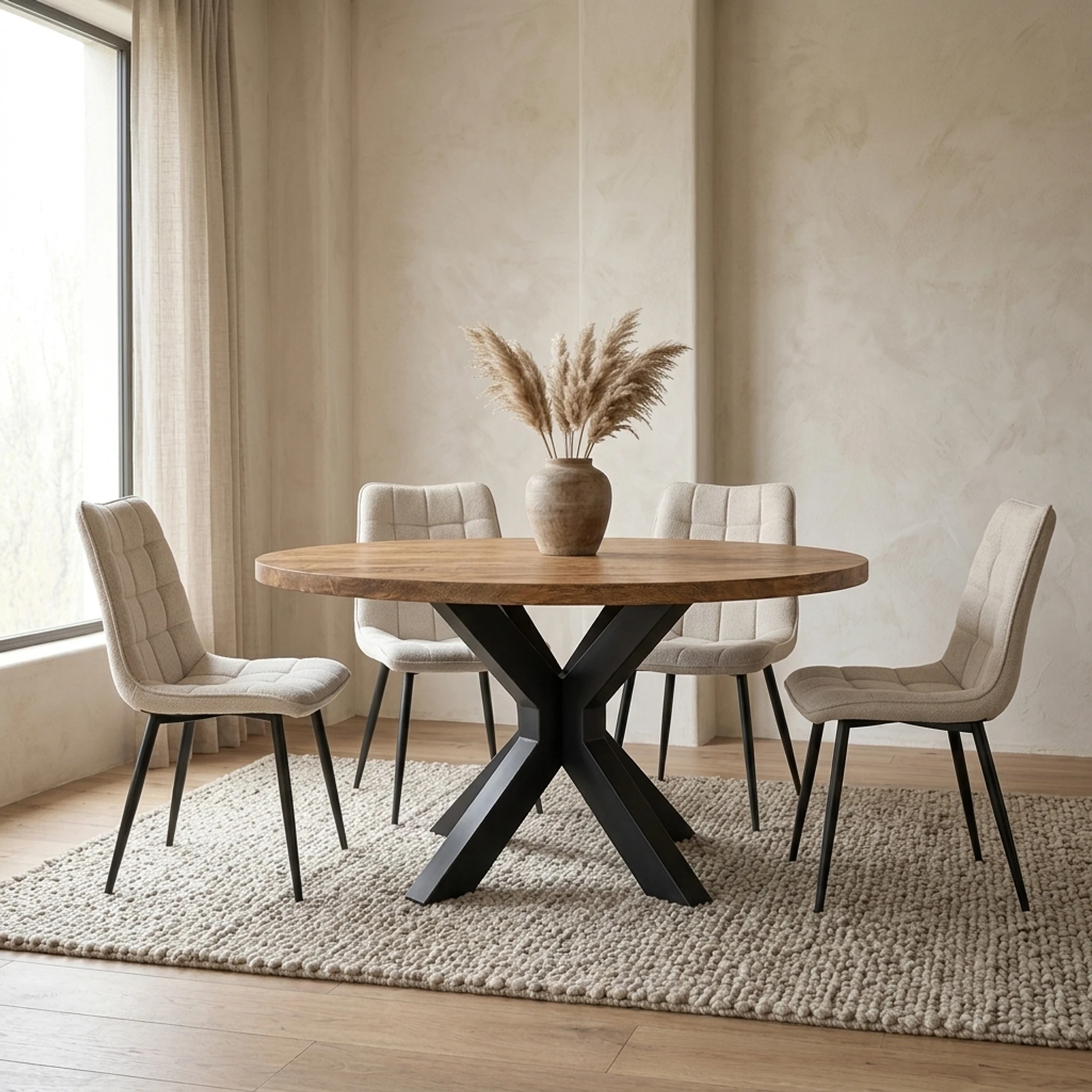 Dining Table Round Mango 160 - Benoa