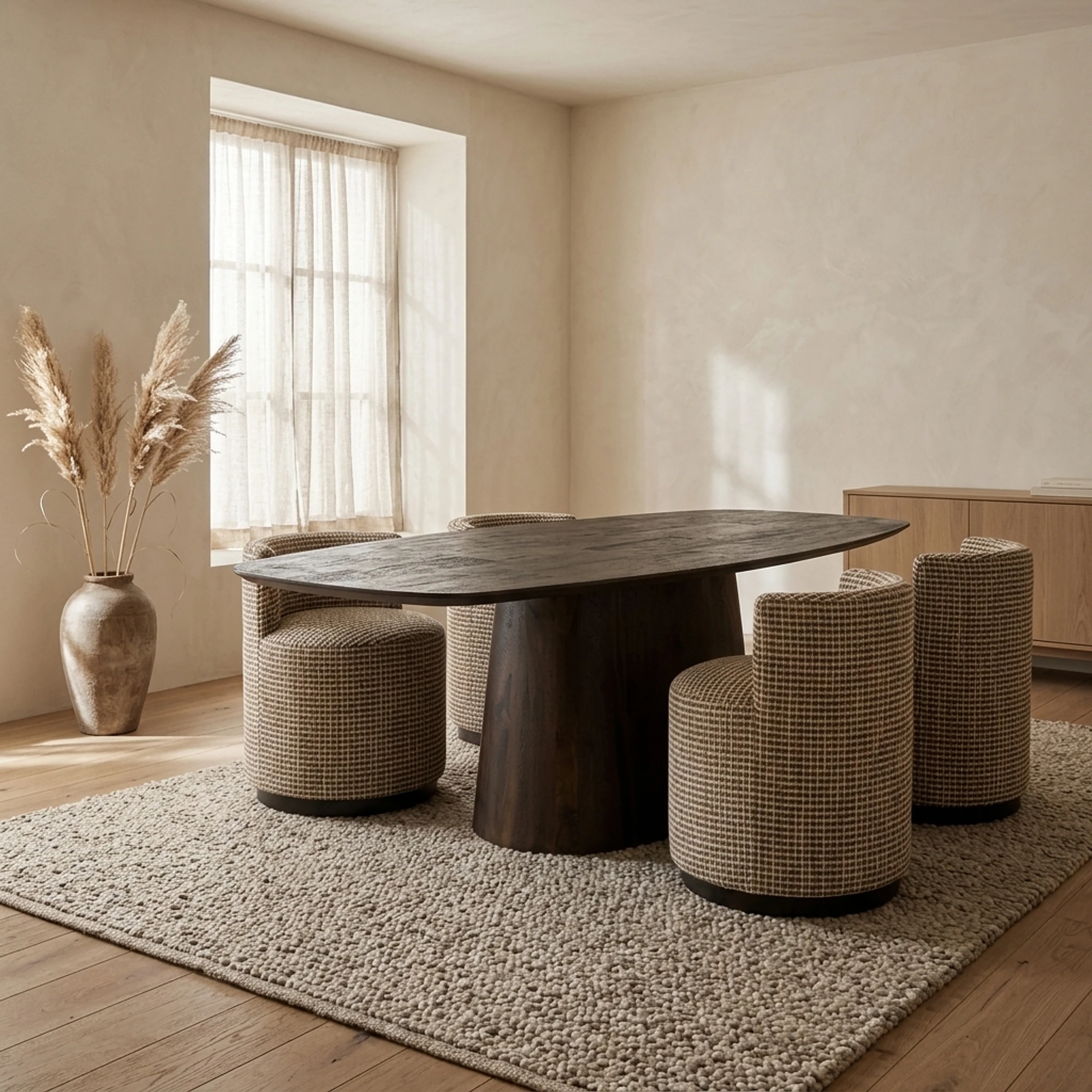 Esstisch Alix dark brown 230 (Mango) - Richmond Interiors