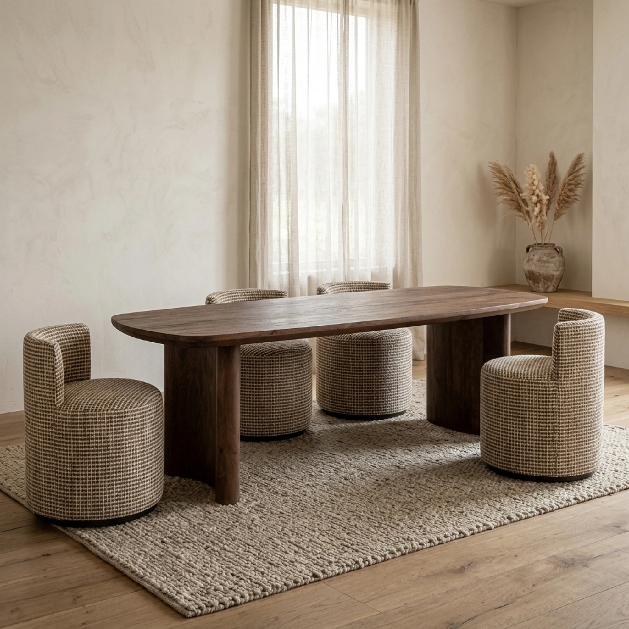 Dining Table Baldwin spicebrown 230 - Richmond Interiors