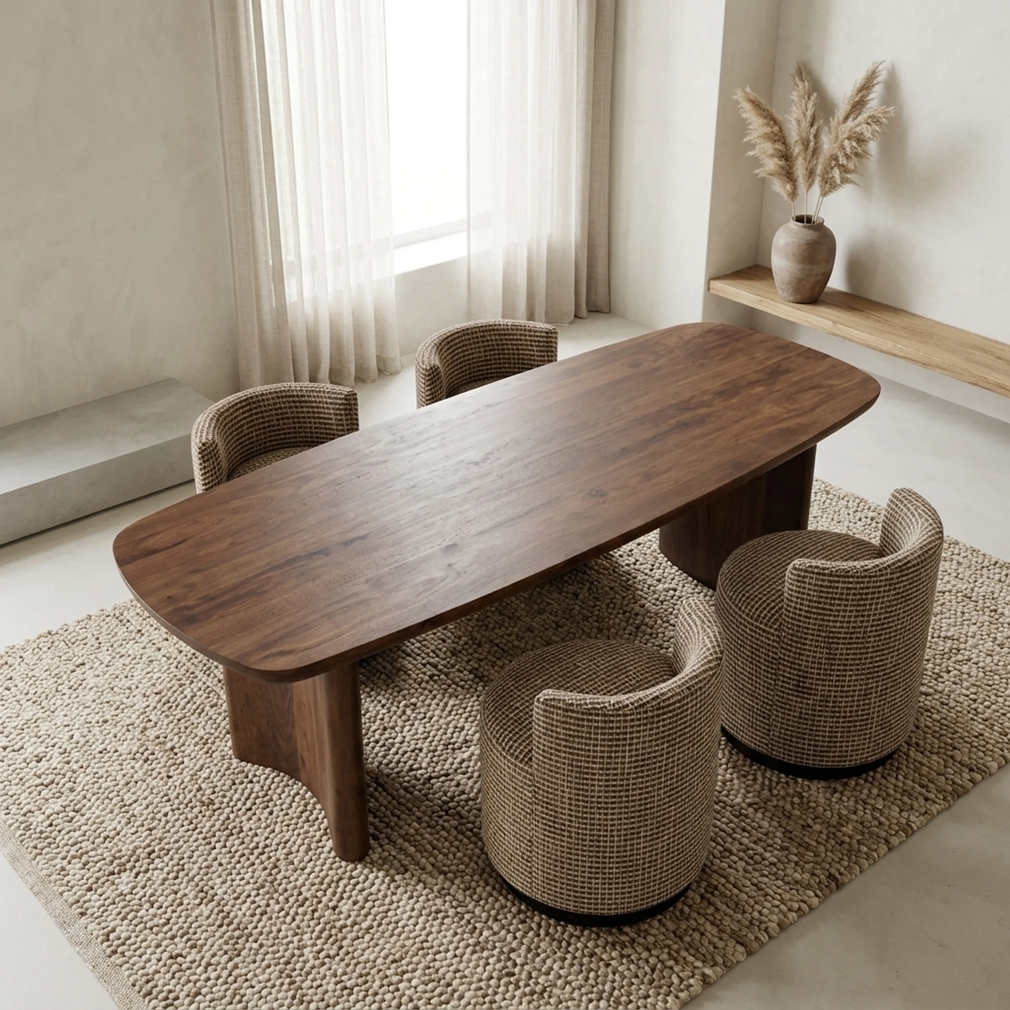 Dining Table Baldwin spicebrown 270 - Richmond Interiors