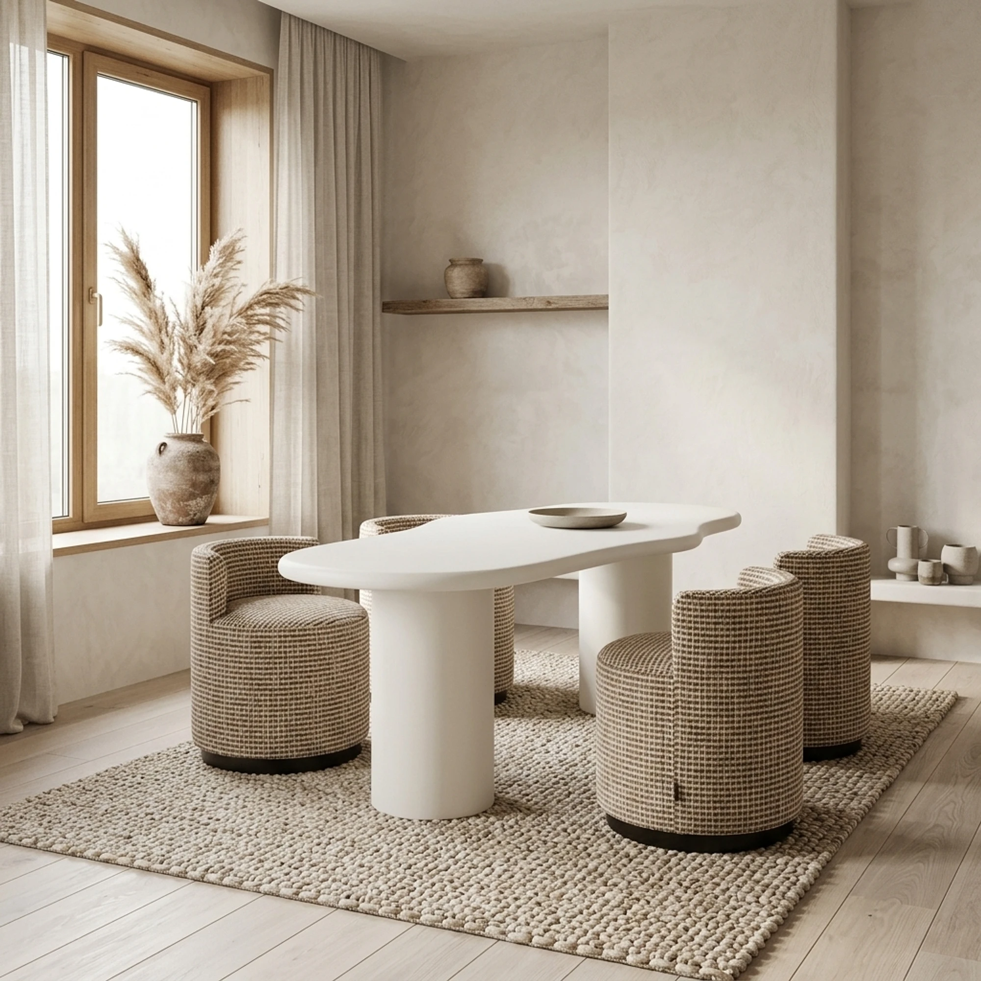 Dining table Bloomstone white 230 - Richmond Interiors