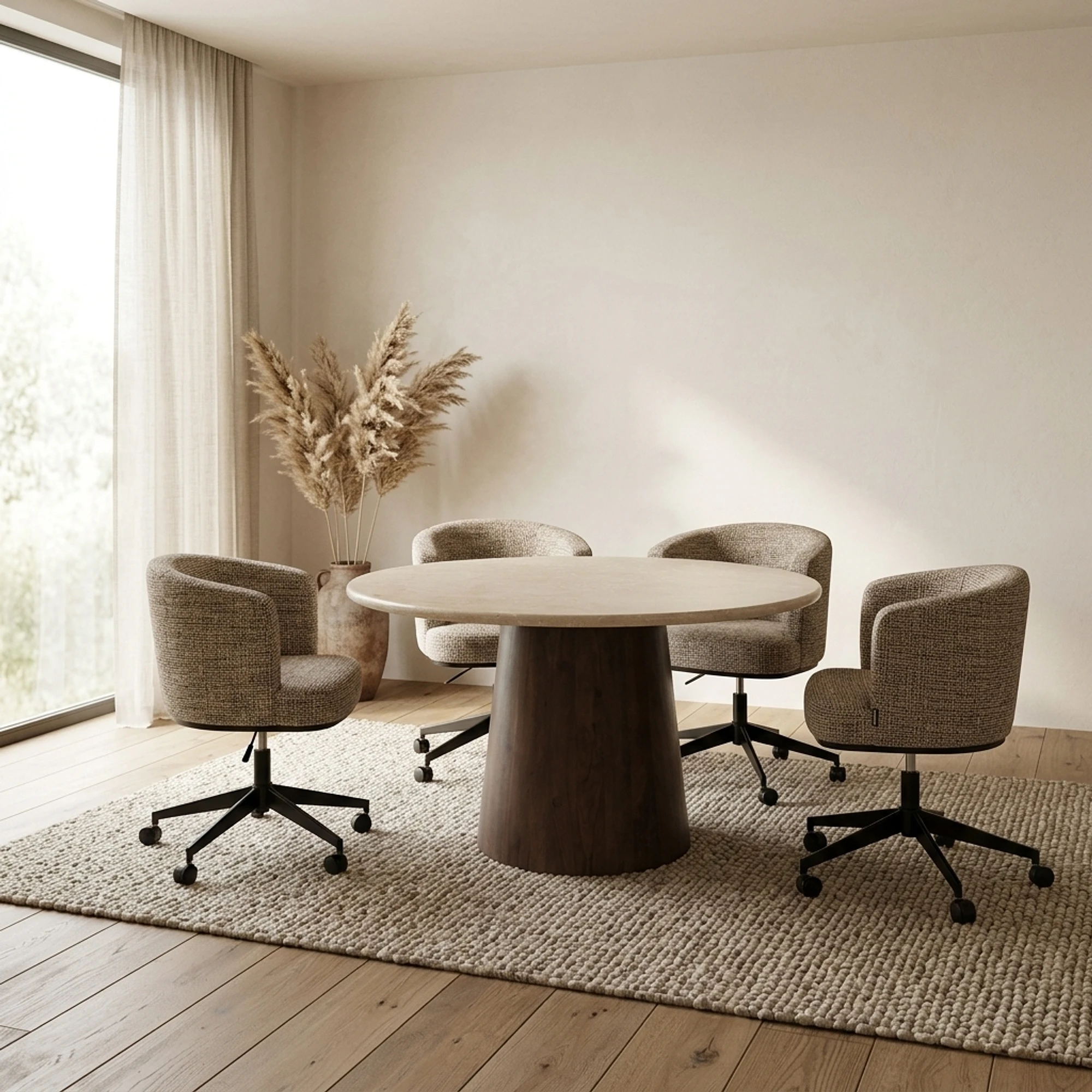 Eettafel Bottecino Round 130cm - Brix