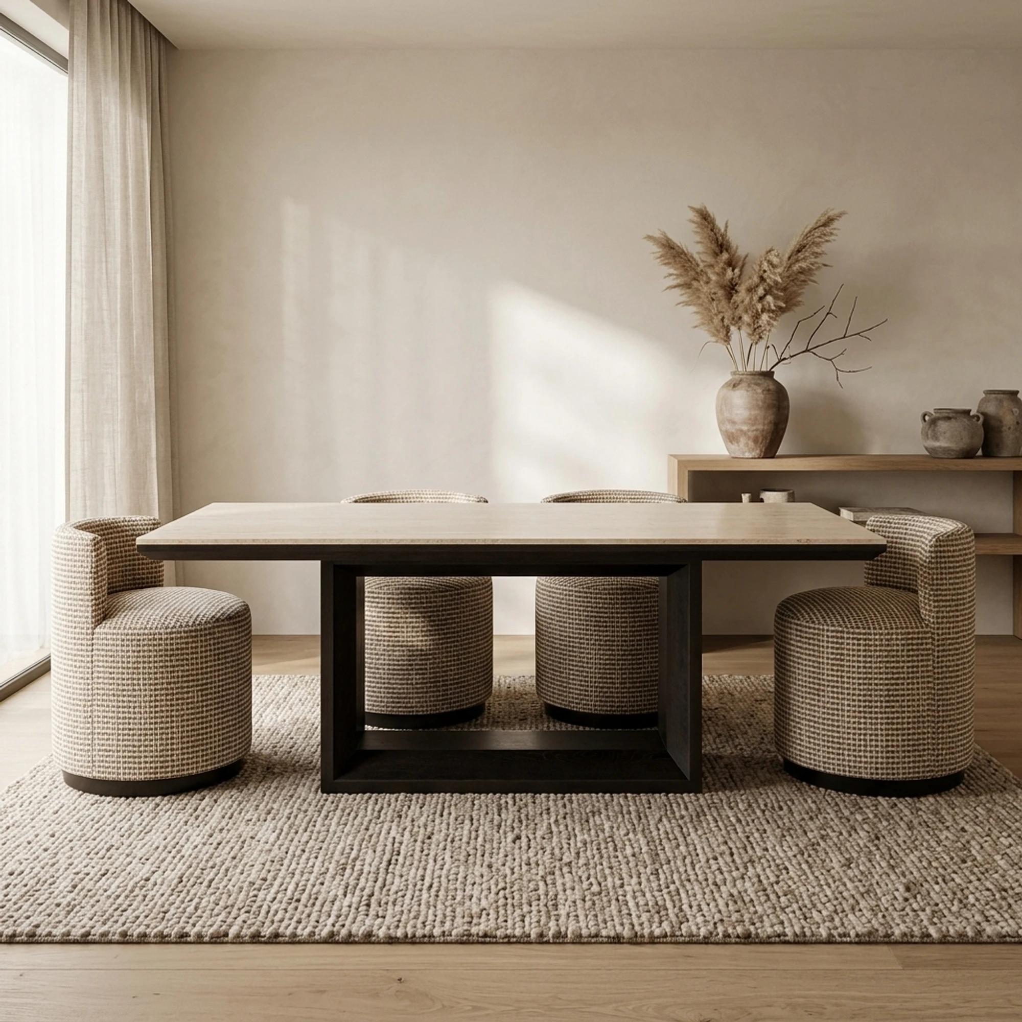 Dining table Claremont brown 230 - Richmond Interiors