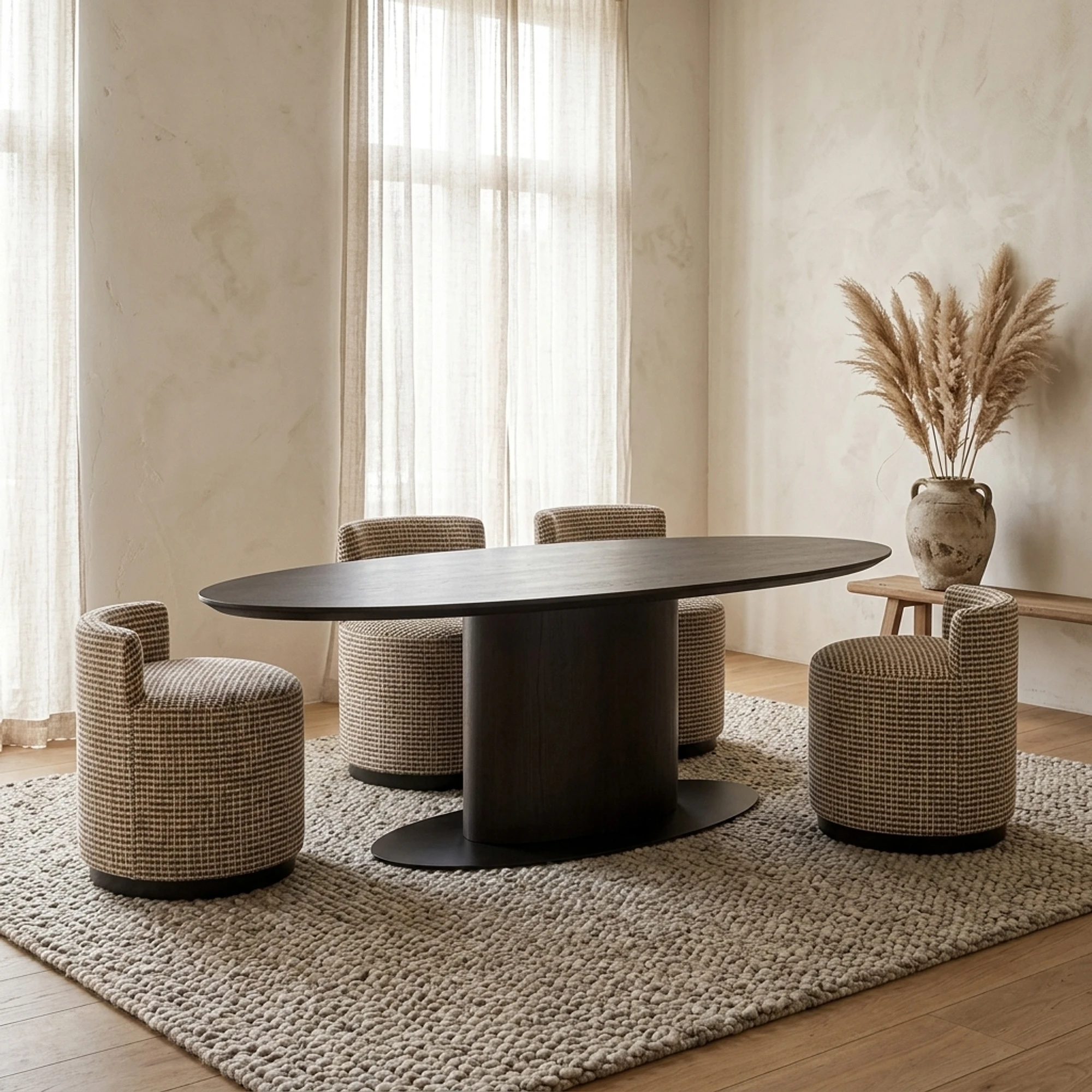 Esstisch Gordon dark coffee 210 - Richmond Interiors