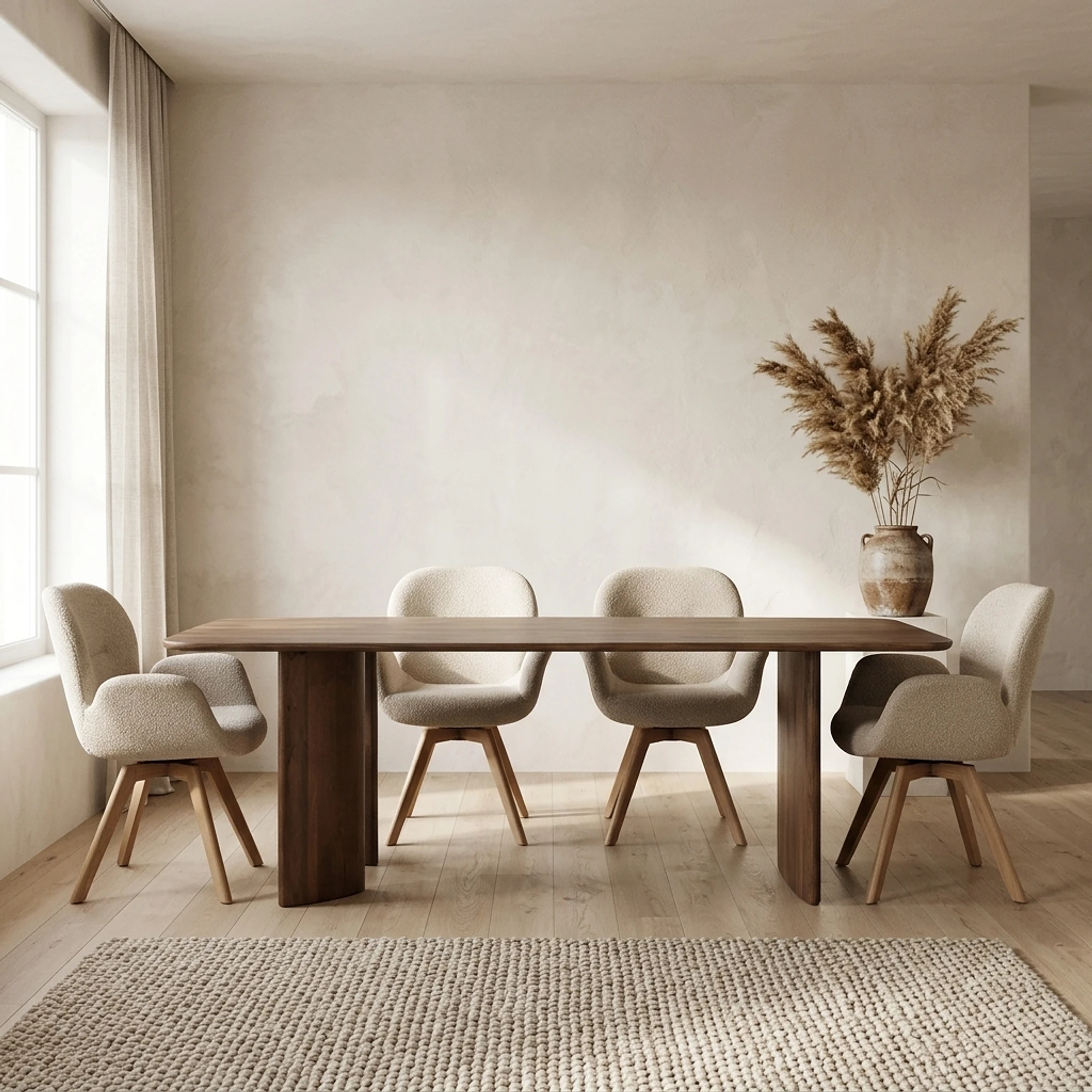 Eettafel Jade Rechthoek Bruin 220 - Benoa