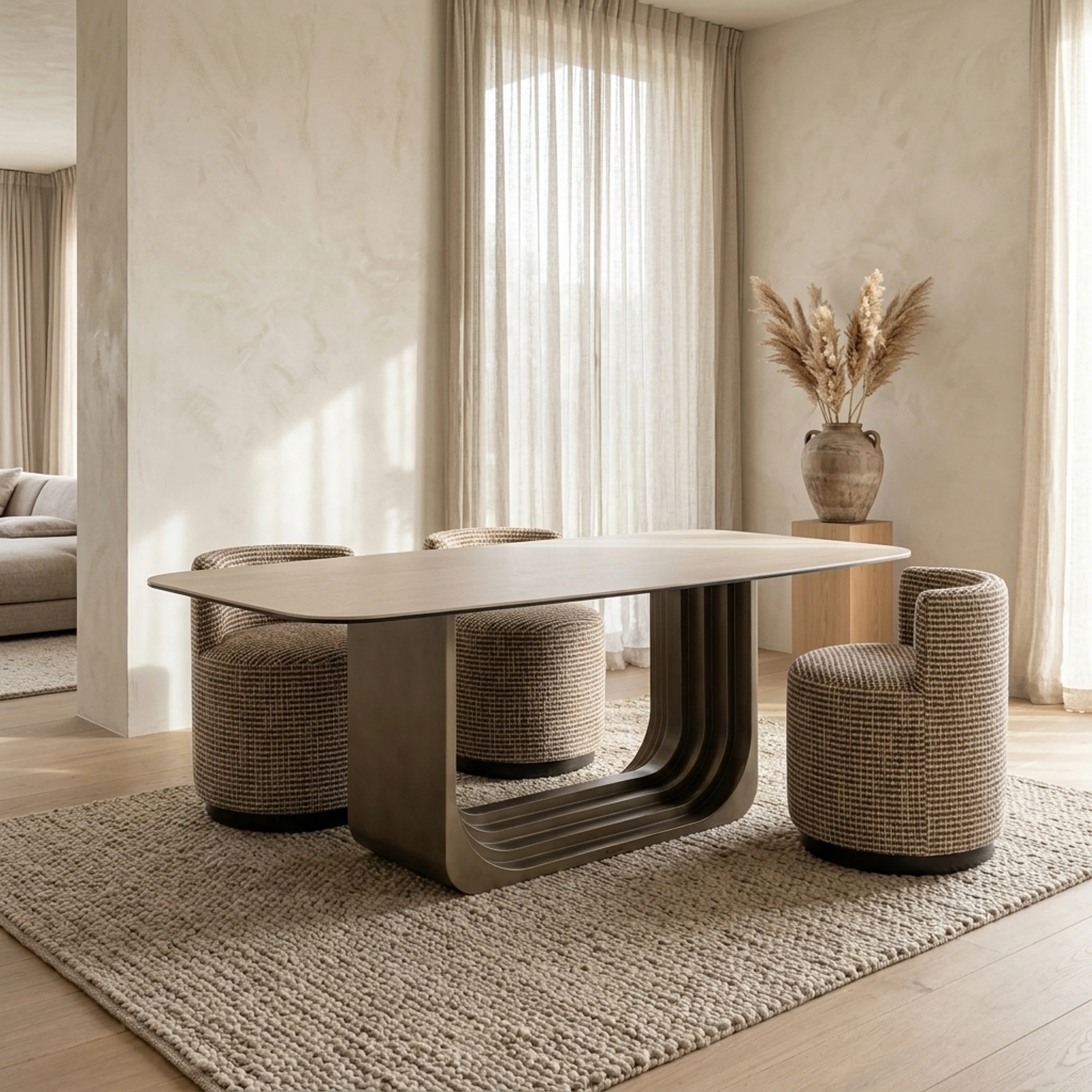 Esstisch Maxfield beige 200 - Richmond Interiors