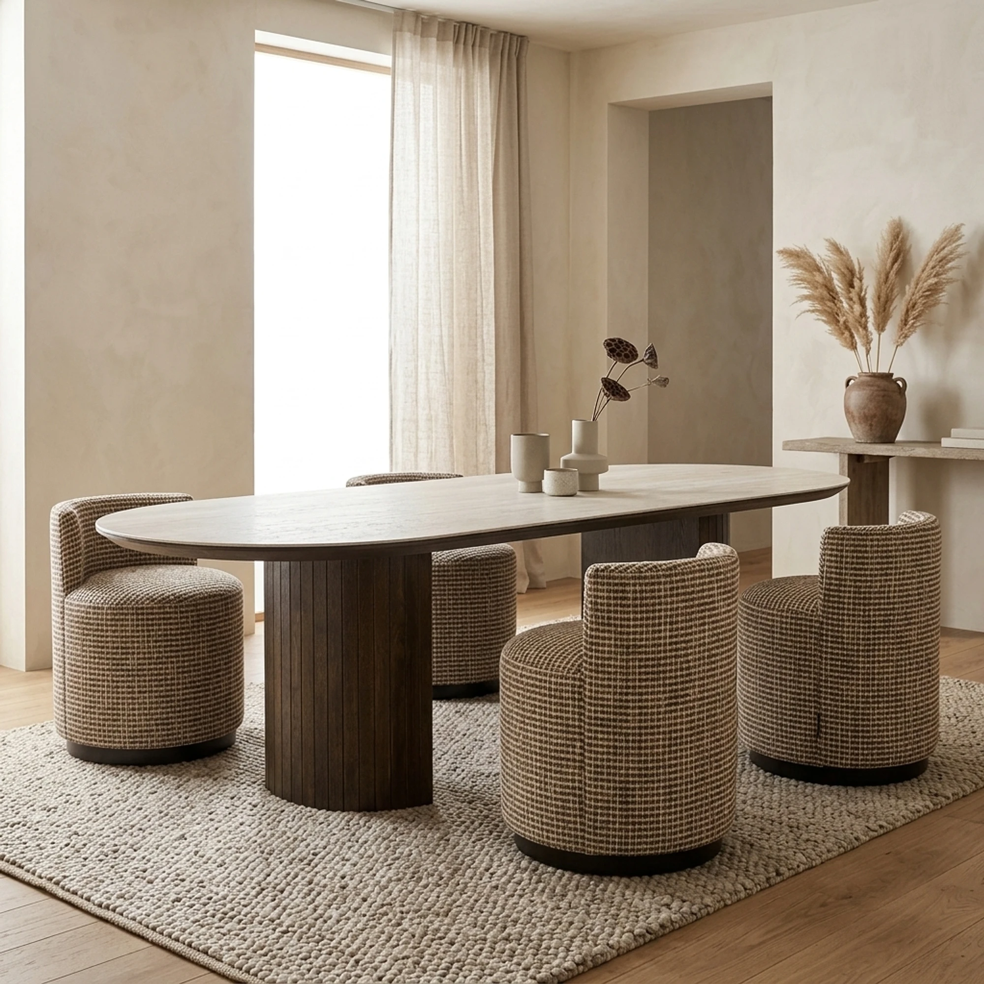 Ritz Dining Table brown 240 - Richmond Interiors