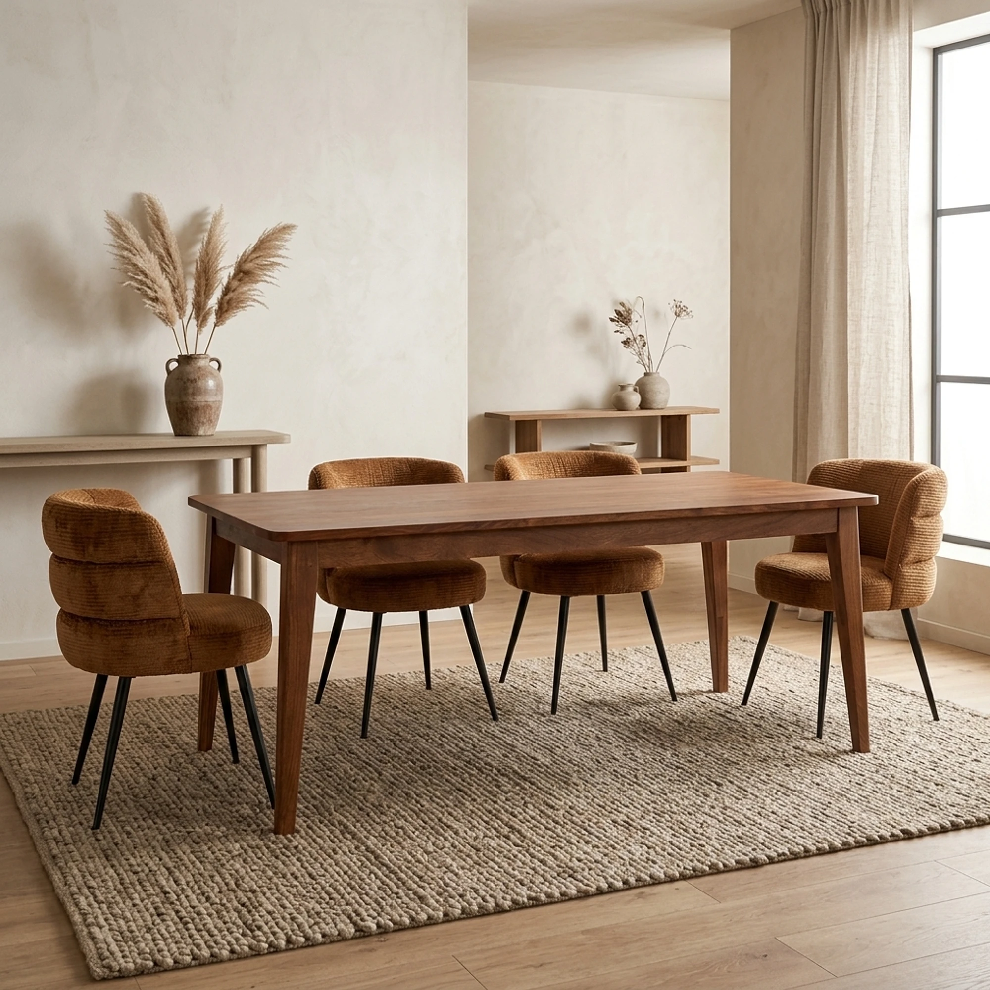 Esstisch Falcone Braun Rechteck - Tower Living