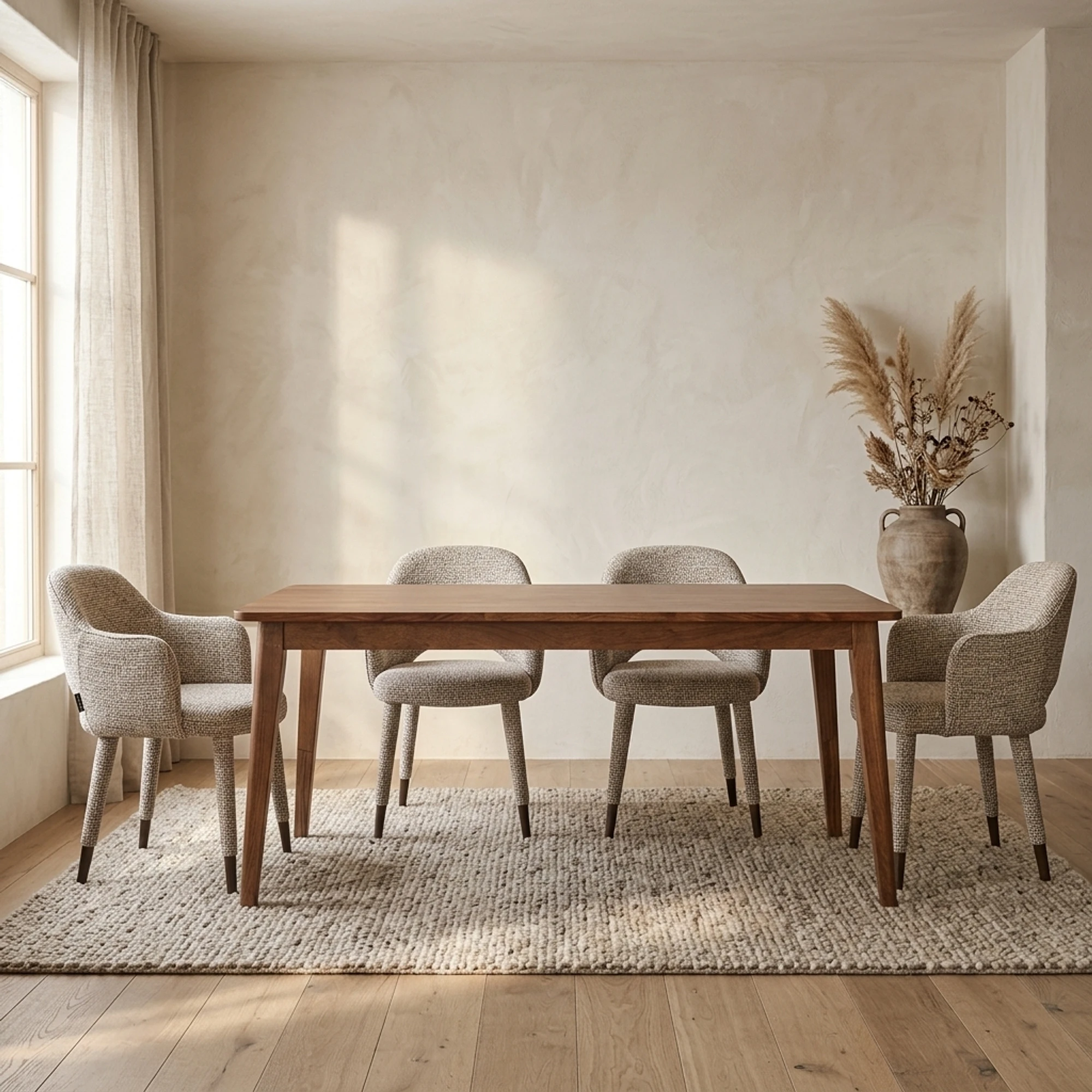 Esstisch Falcone Braun Rechteck (Akazienholz) - Tower Living
