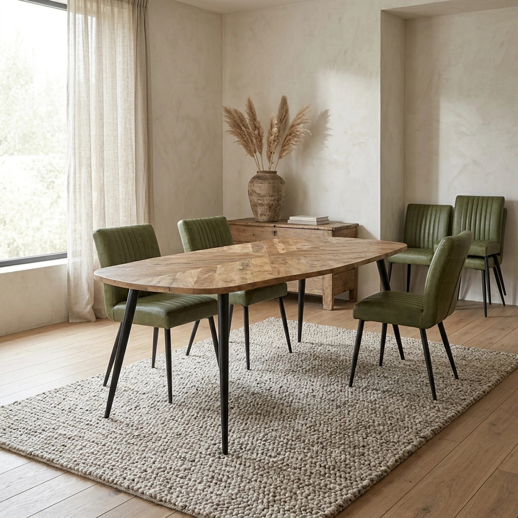 Giovanni Dining Table natural Danish oval - Tower Living