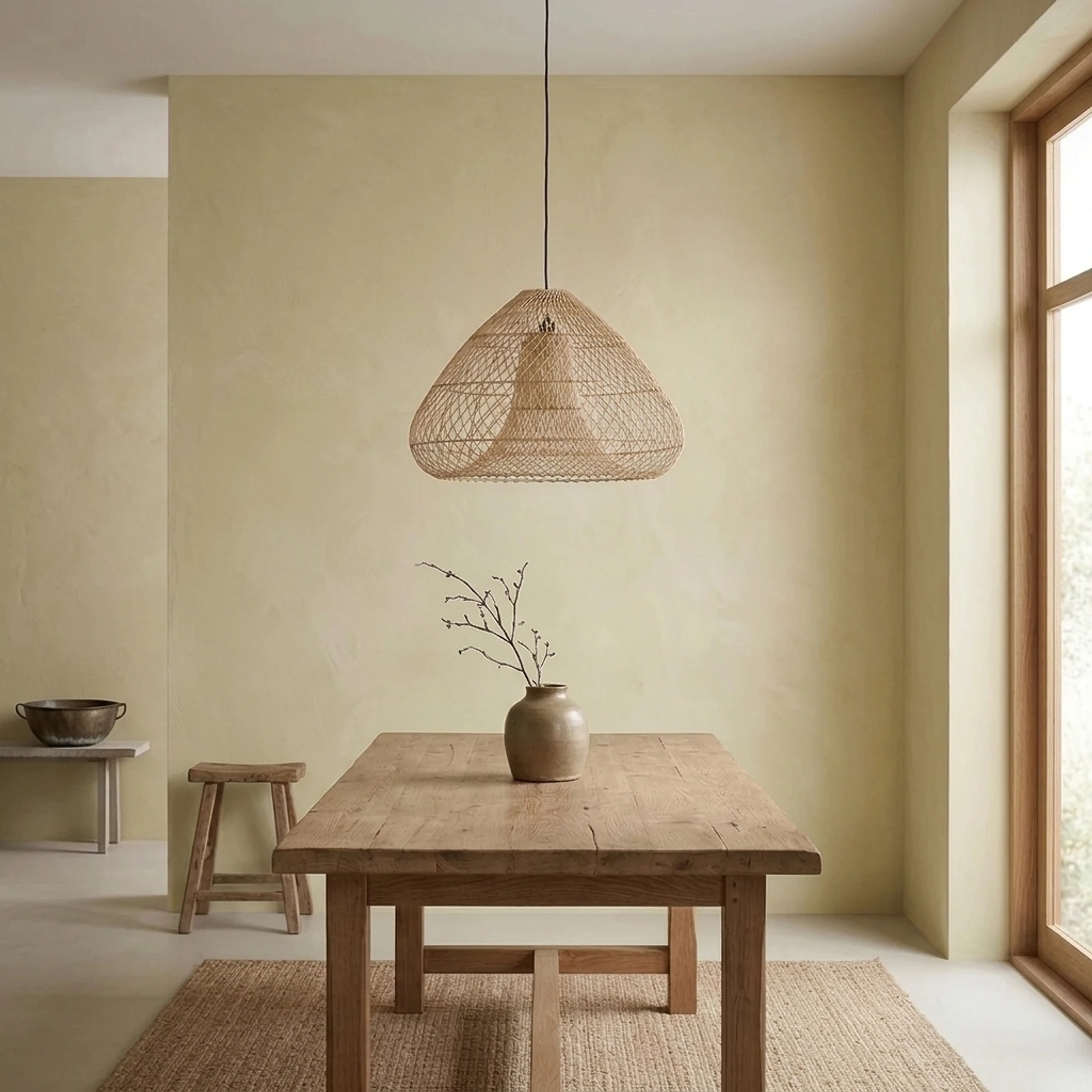 Pendant Light Pendant lamp Cala Saladeta (Pitrit, Natural) - MUST Living