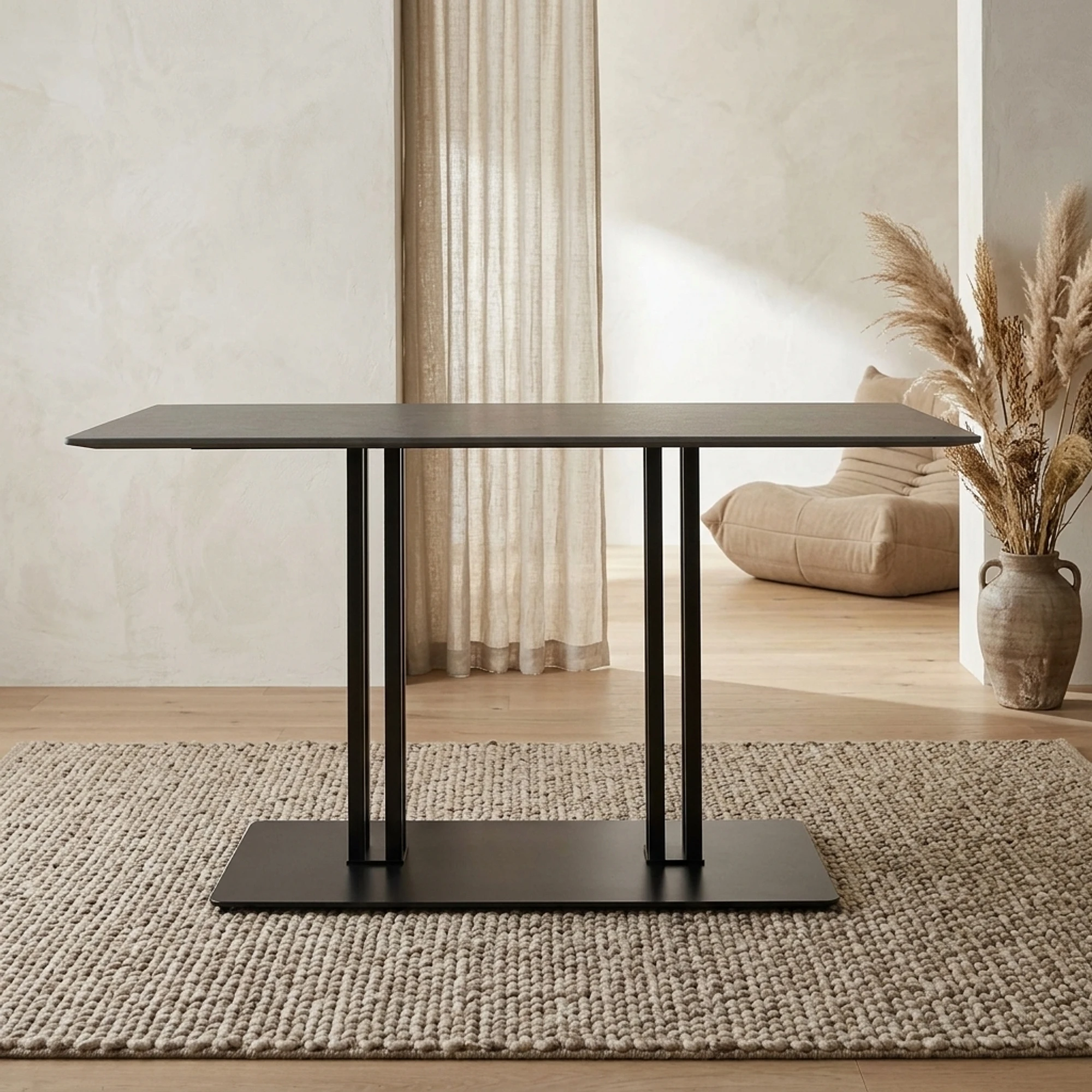 Rectangular Hospitality Table Sintered Stone120 - Benoa