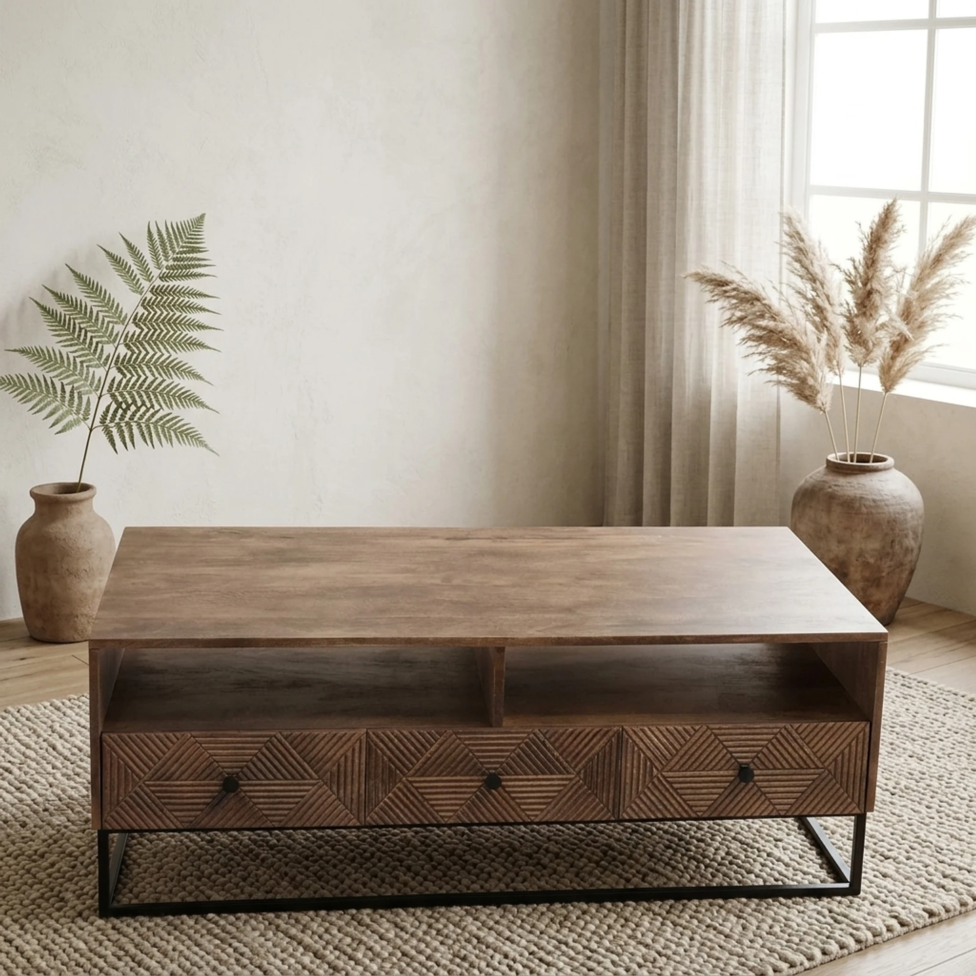 Jasmin 3 Drawer Coffee Table 120 - Benoa