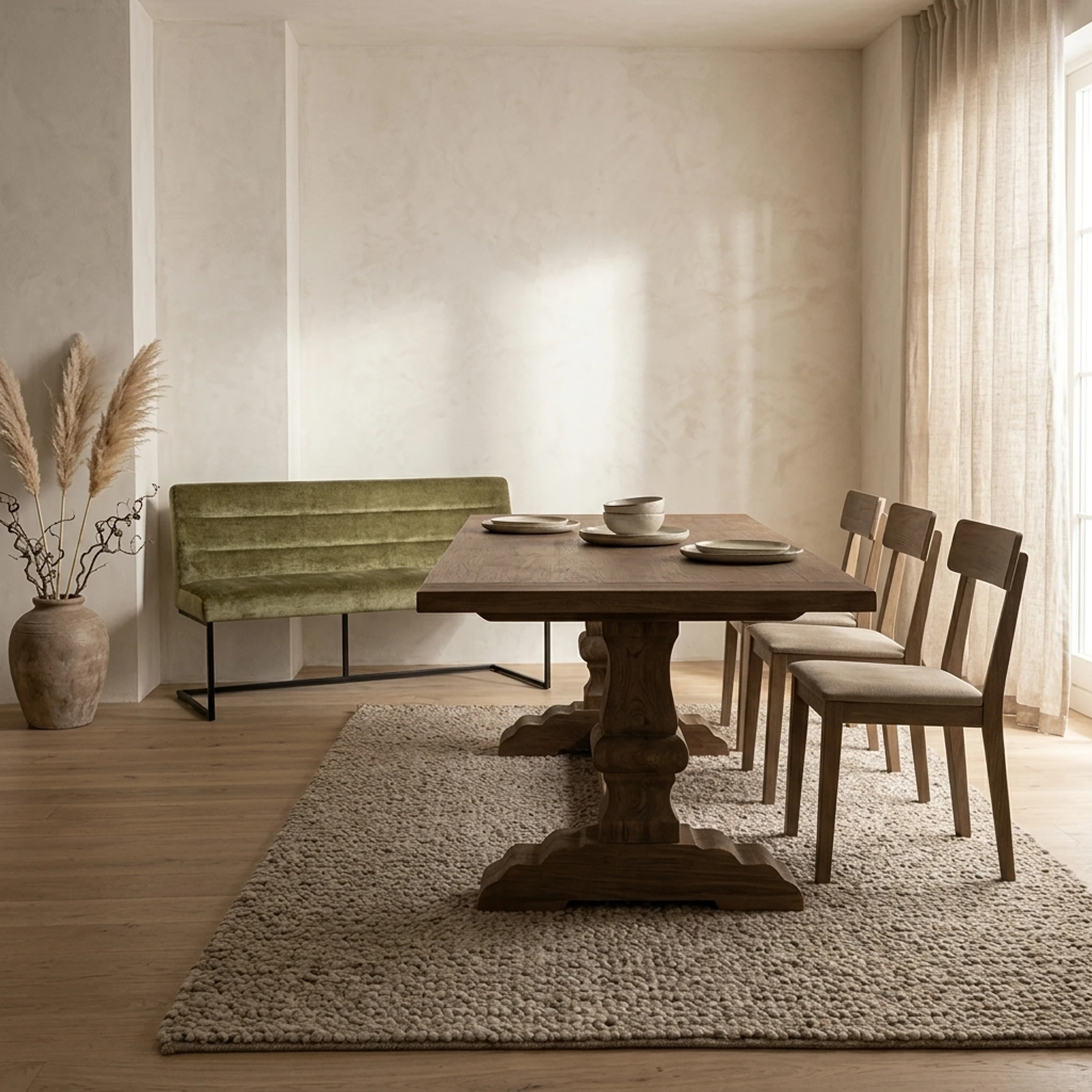 Esstisch Le Mans Braun Rechteck - Tower Living