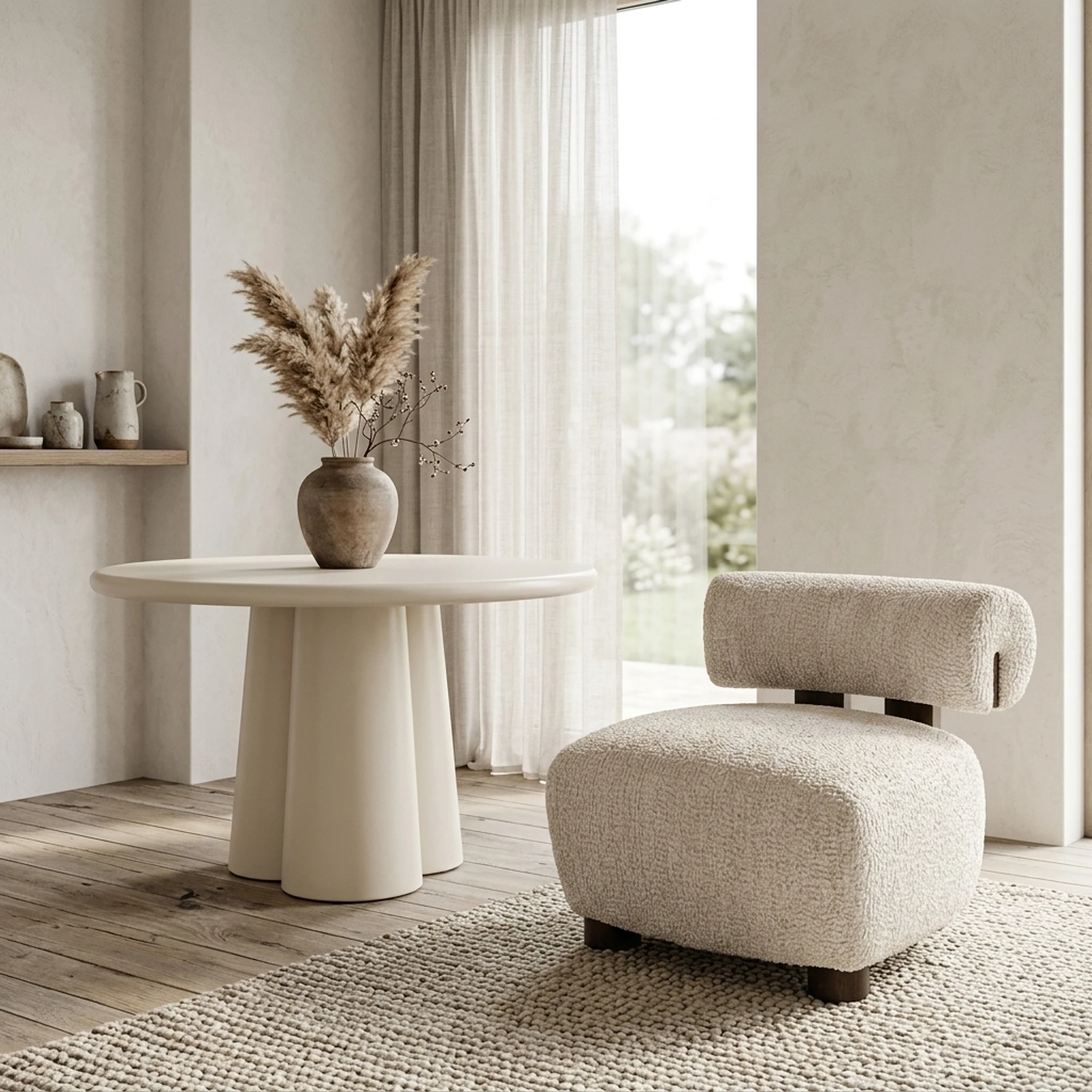 Lounge stoel Arabella lovely cream - Richmond Interiors