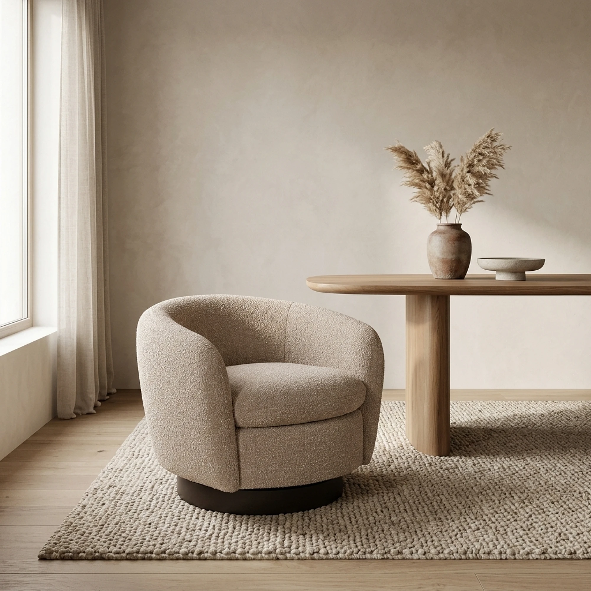 Lounge Stuhl Colmar natural chunky - Richmond Interiors